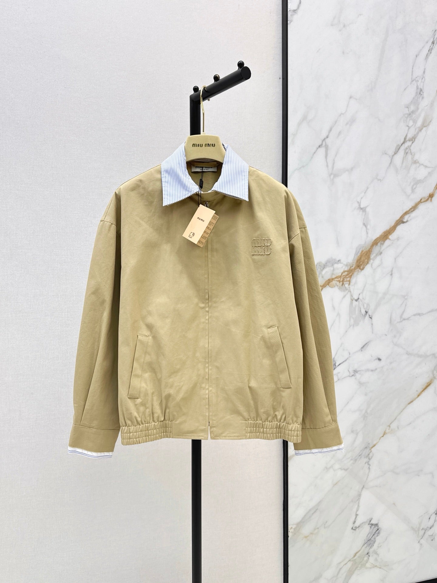 26FW New Color-Block Lapel Jacket 🤎
