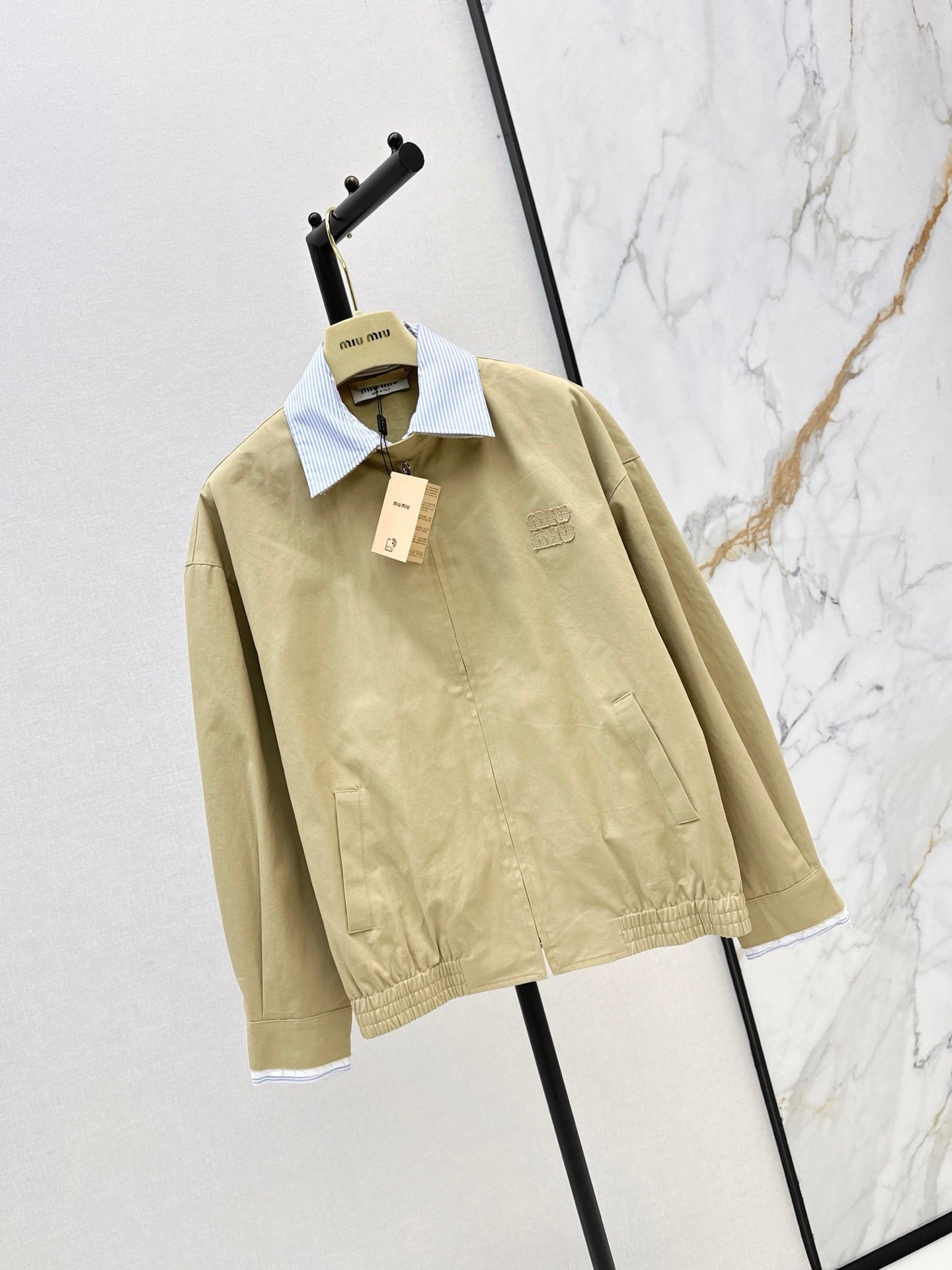 26FW New Color-Block Lapel Jacket 🤎