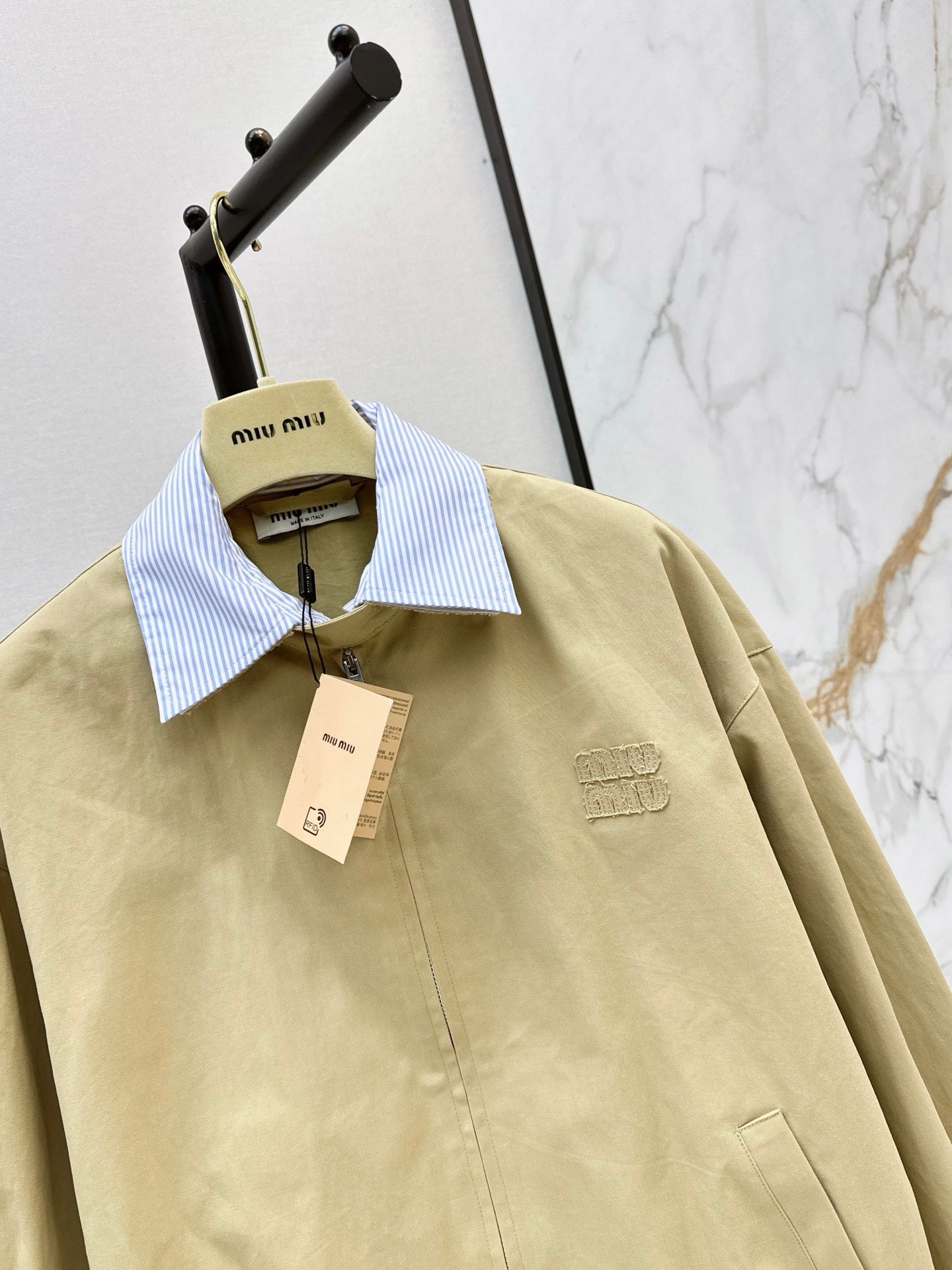 26FW New Color-Block Lapel Jacket 🤎