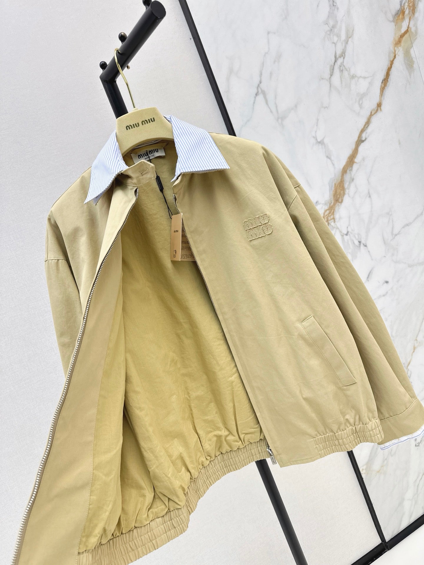 26FW New Color-Block Lapel Jacket 🤎
