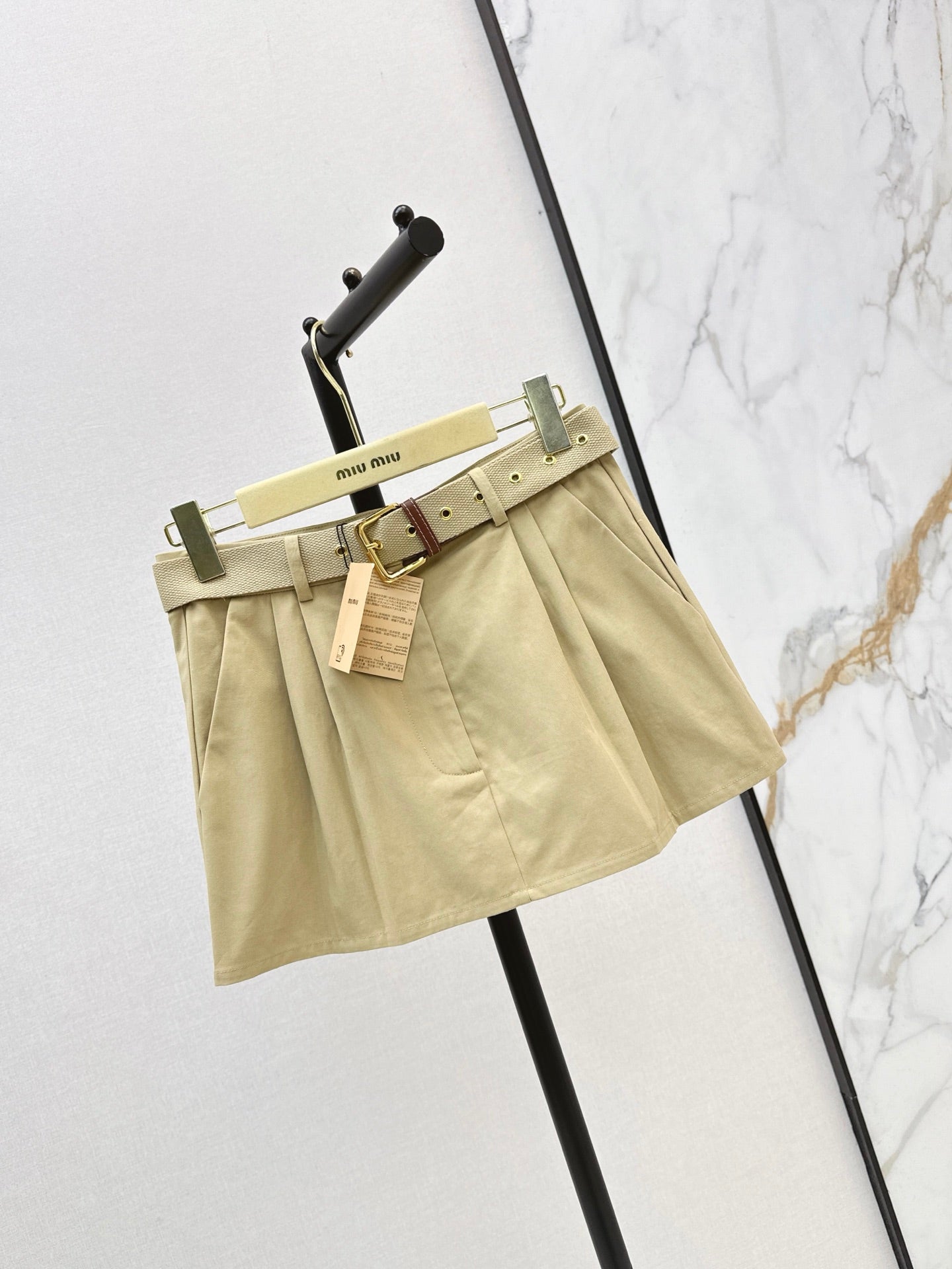 26FW New Mini Belted Skirt 🤎