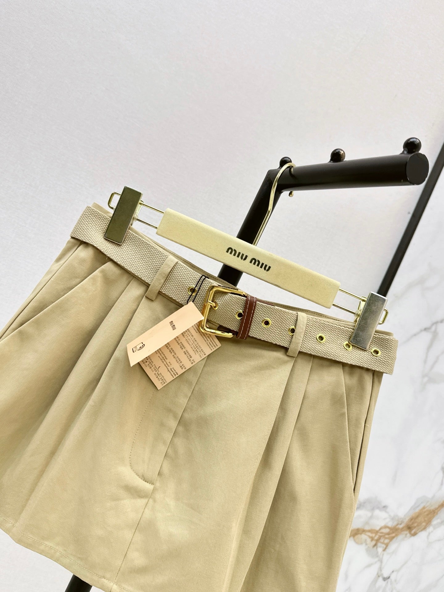 26FW New Mini Belted Skirt 🤎