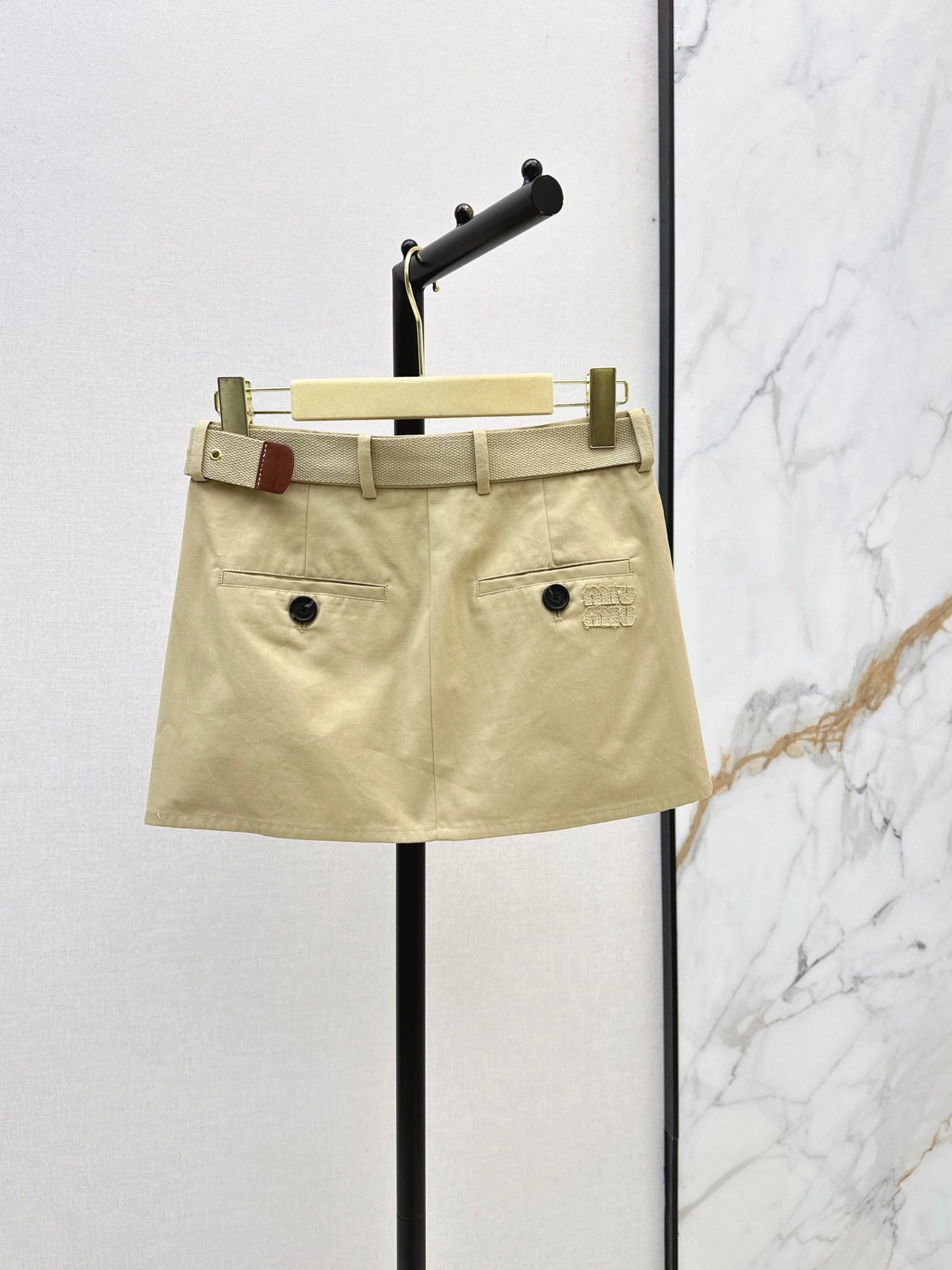 26FW New Mini Belted Skirt 🤎