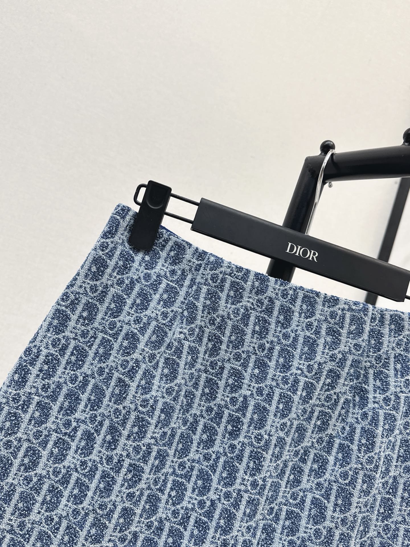 ❤️‍🔥Limited edition❤️‍🔥26FW New Blue Tweed Classic Monogram Skirt 🩵