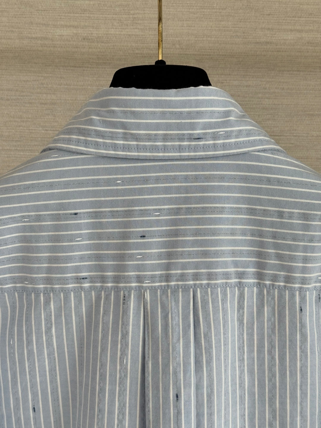 🔥Highest Quality🔥26FW New Blue and White Vertical Striped Shirt
