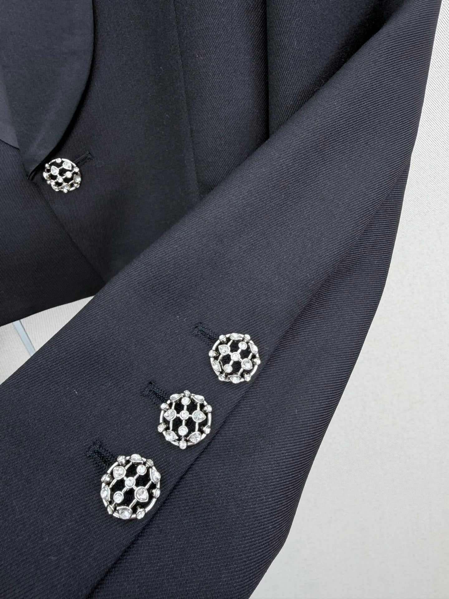 26FW New Acetate Lapel Blazer
