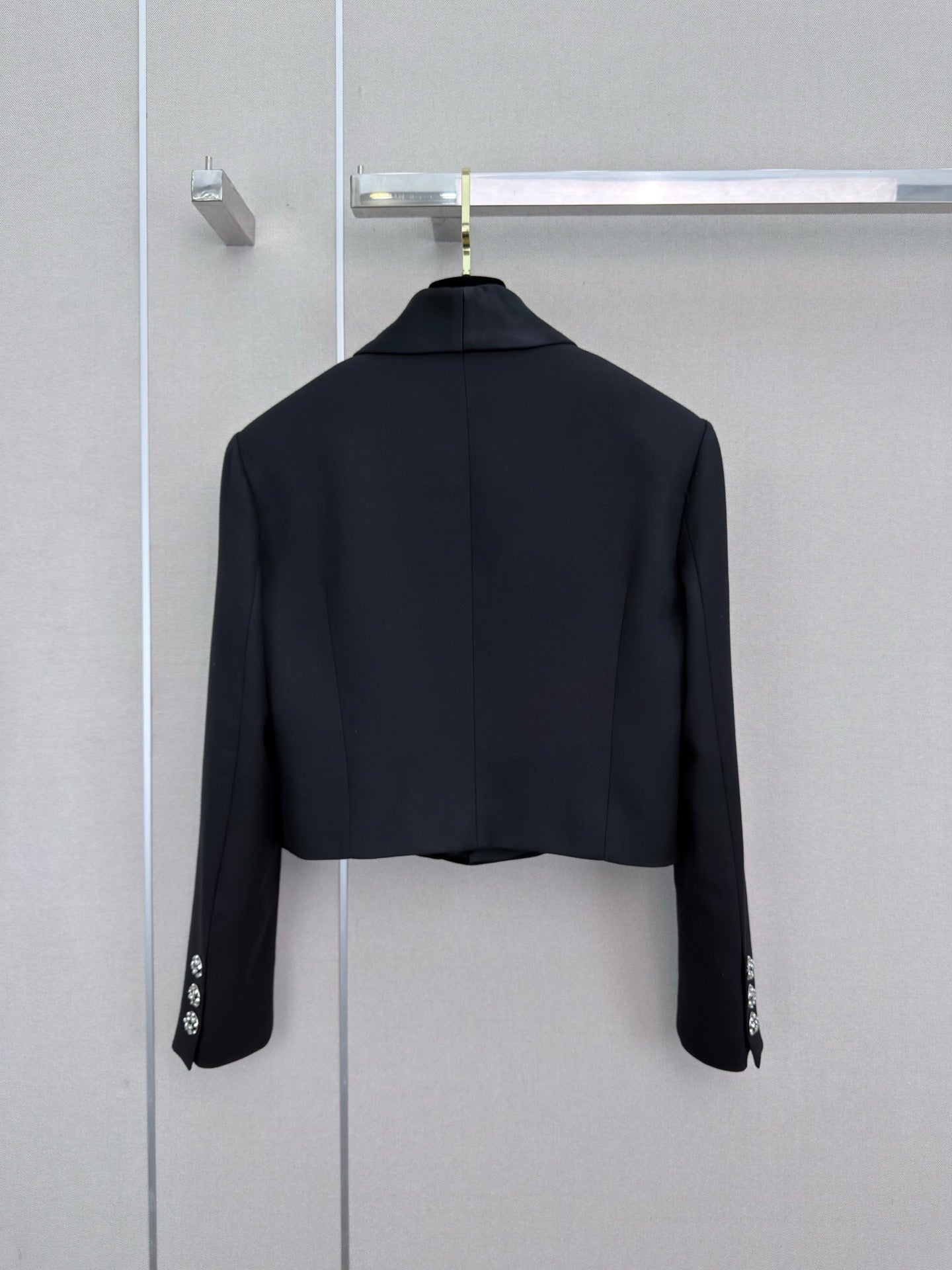 26FW New Acetate Lapel Blazer