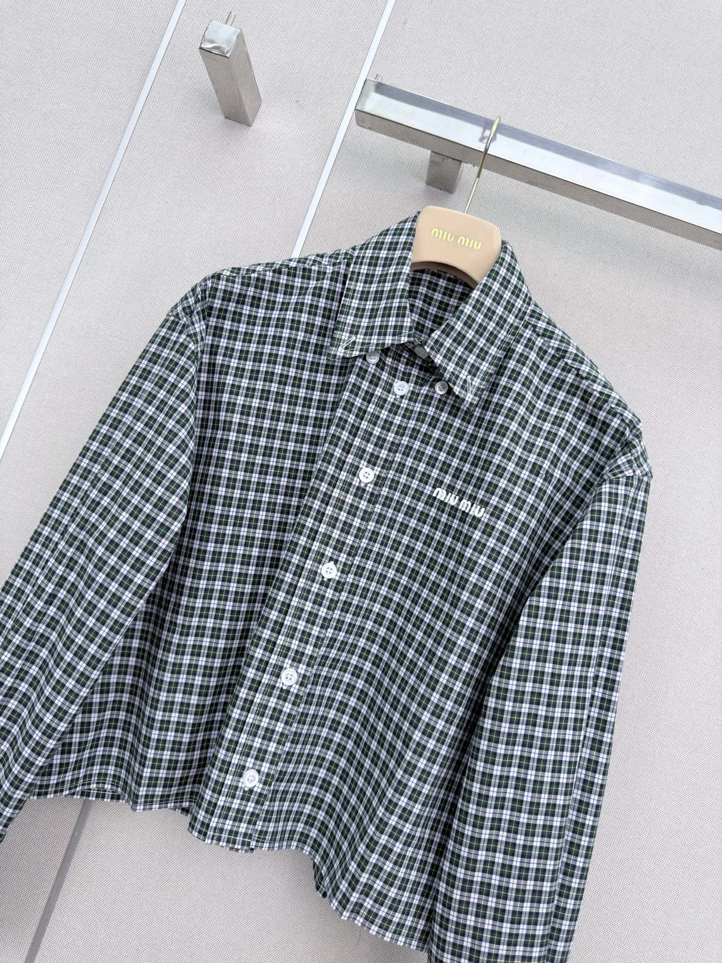 🔥Highest Quality🔥26FW New Plaid Long-Sleeve Shirt with Collar