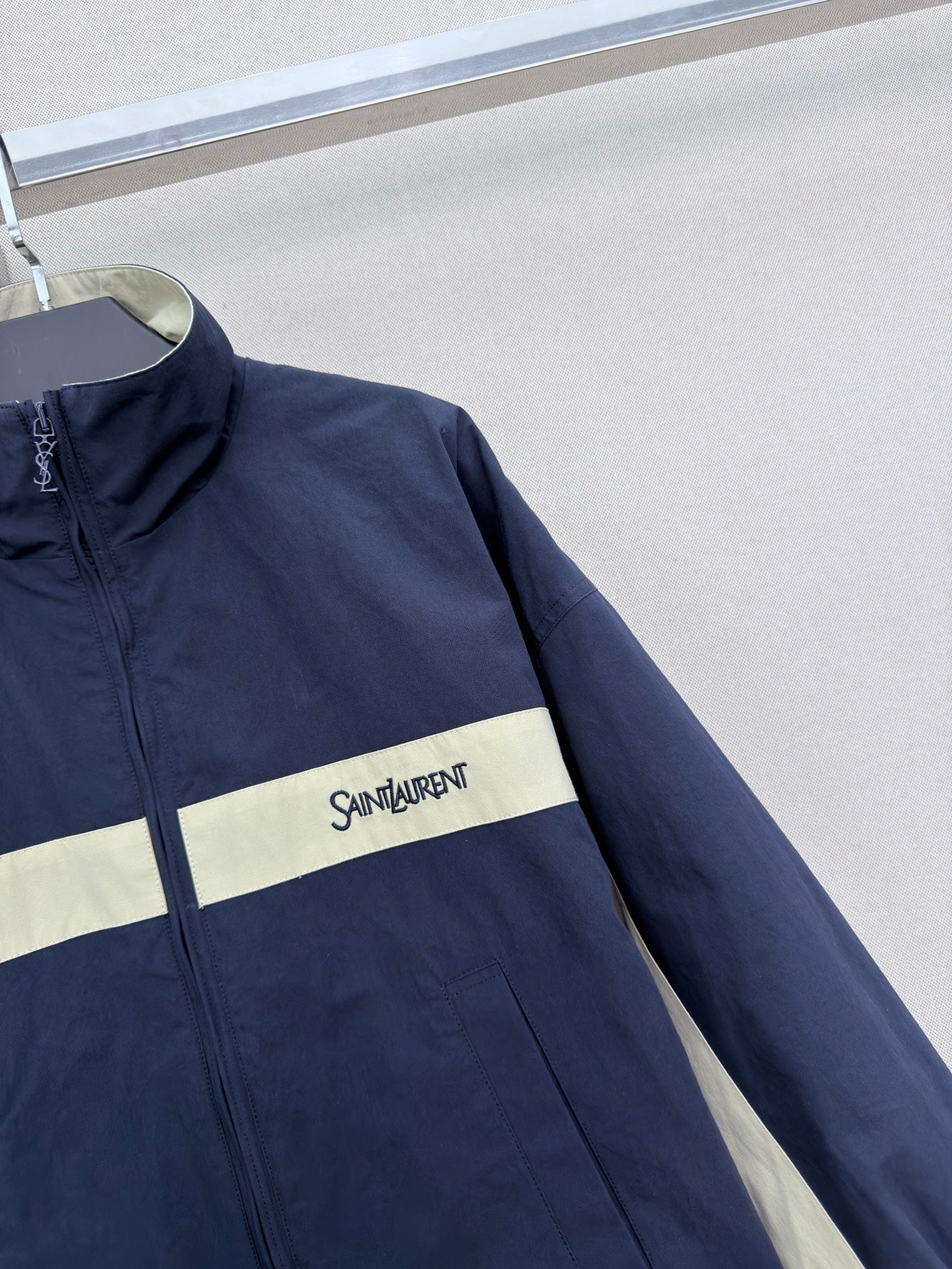 🔥HOT🔥  26FW New Color-Block Stand-Collar Jacket
