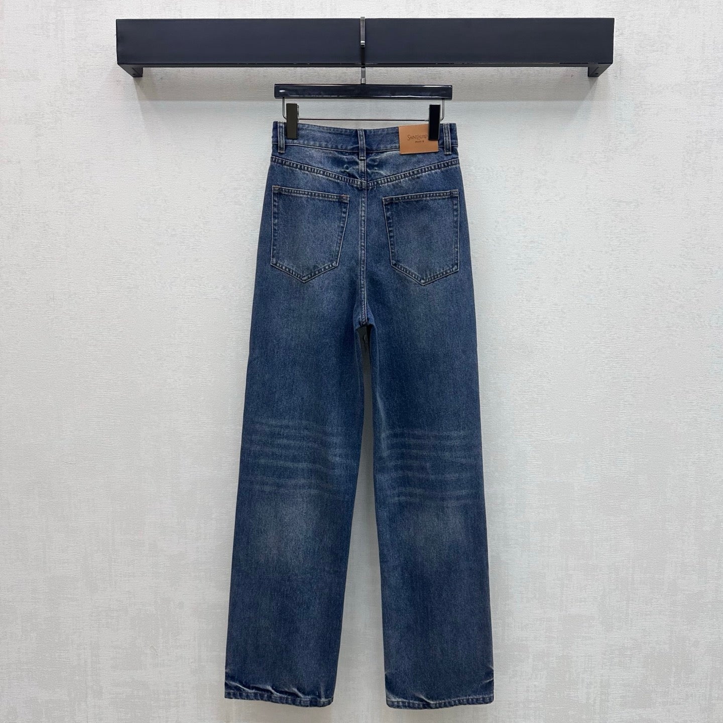 🔥HOT🔥26FW New Straight-Leg Jeans with Leather Patch