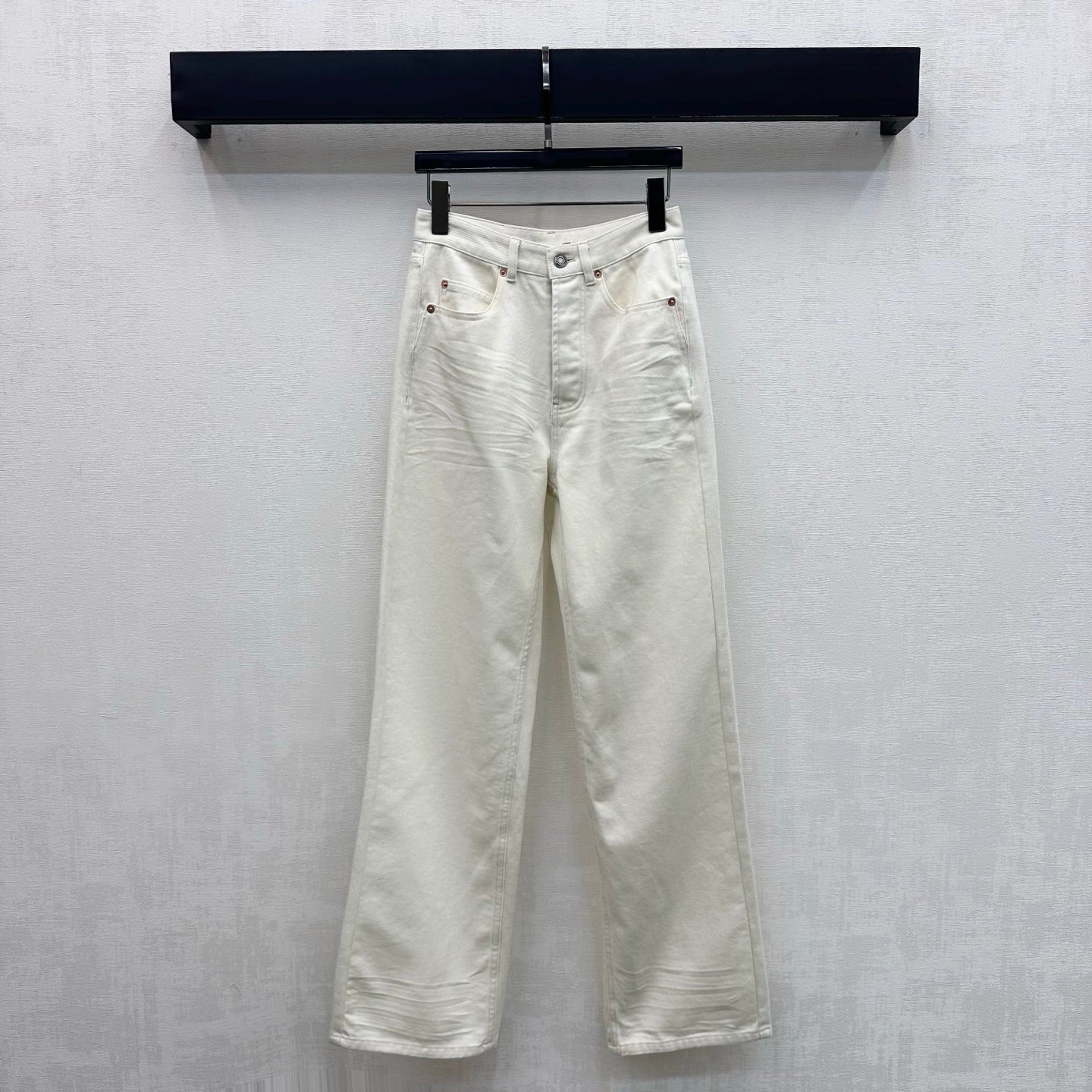 🔥HOT🔥26FW New Straight-Leg Jeans with Leather Patch