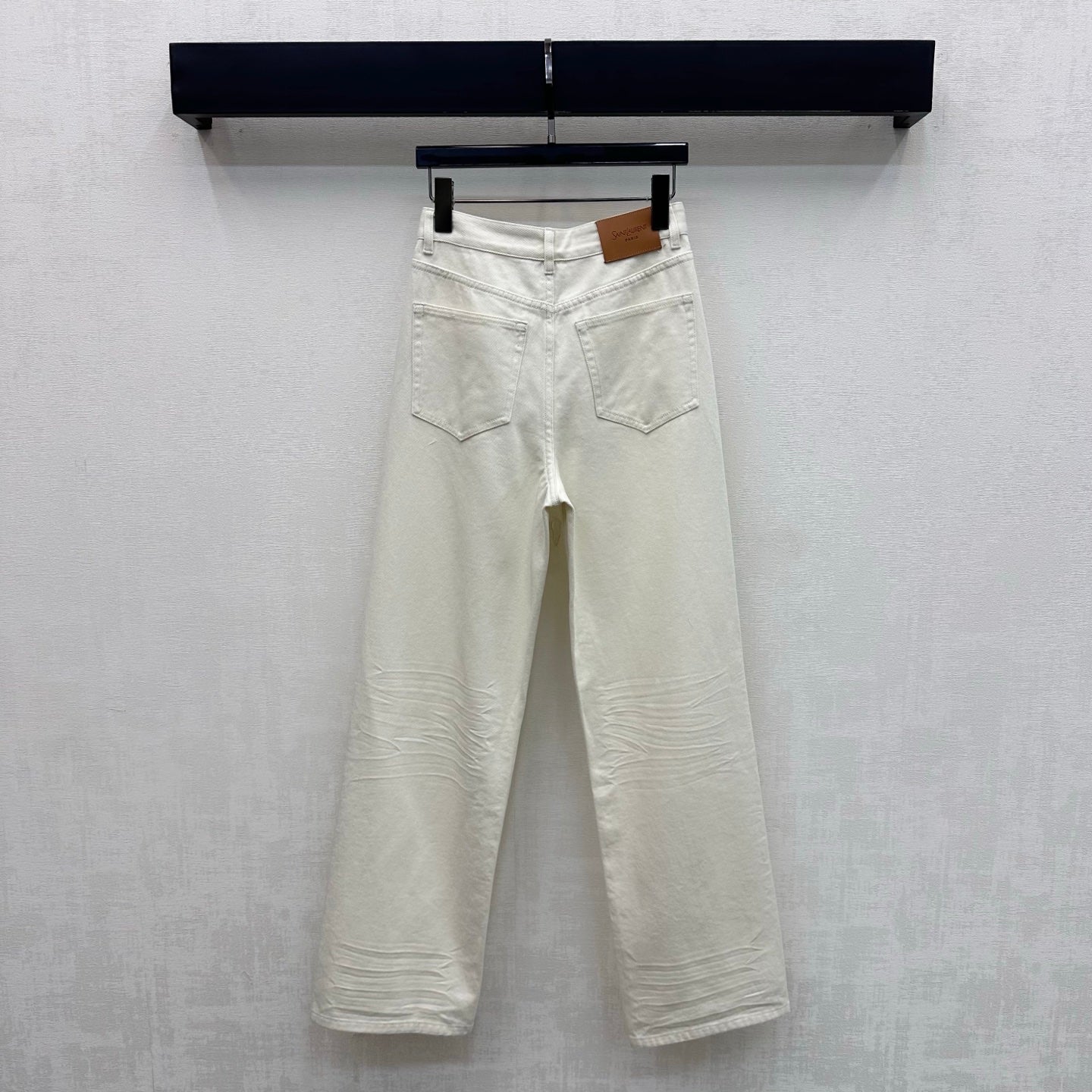 🔥HOT🔥26FW New Straight-Leg Jeans with Leather Patch