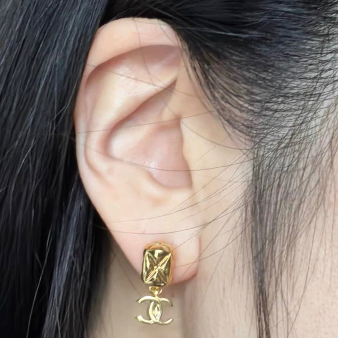 🔥HOT🔥26FW New Square Quilted Earrings