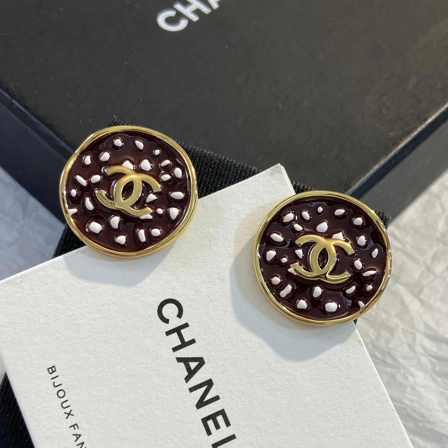 🔥HOT🔥26FW New Dalmatian Ear Studs