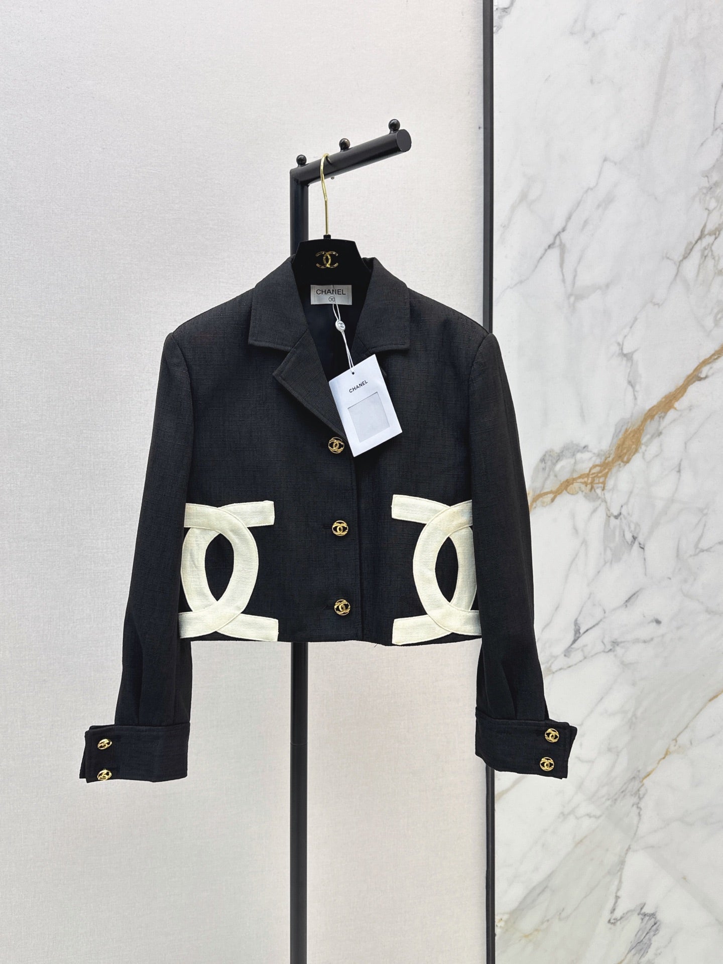 🔥Highest Quality🔥26FW New Runway-Style Cropped Knit Jacket 🤍