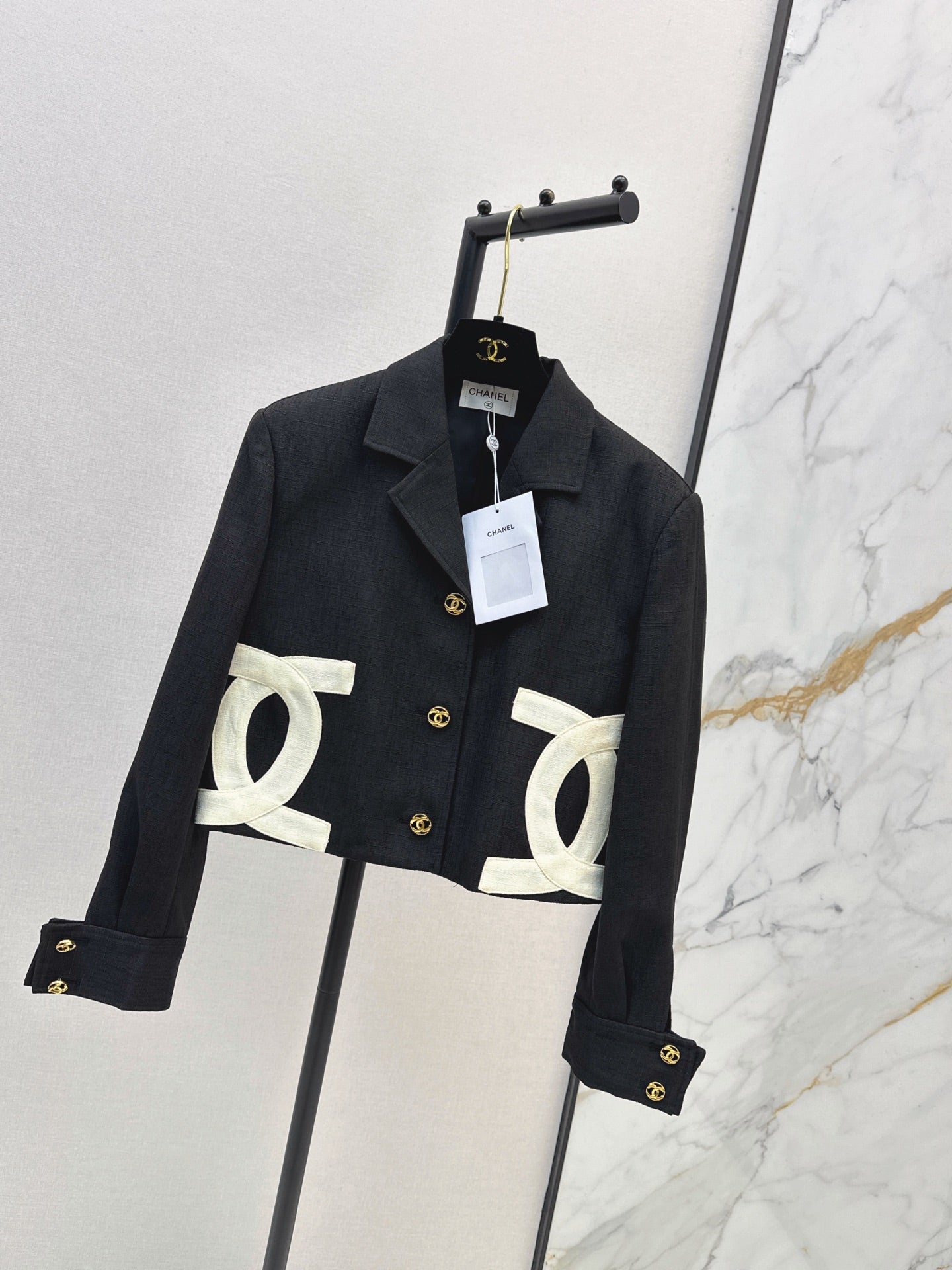 🔥Highest Quality🔥26FW New Runway-Style Cropped Knit Jacket 🤍