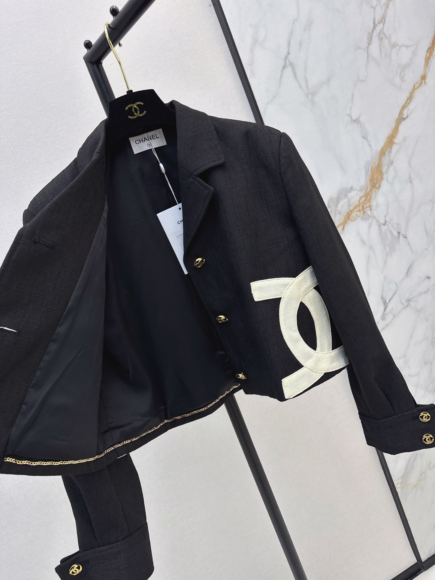 🔥Highest Quality🔥26FW New Runway-Style Cropped Knit Jacket 🤍