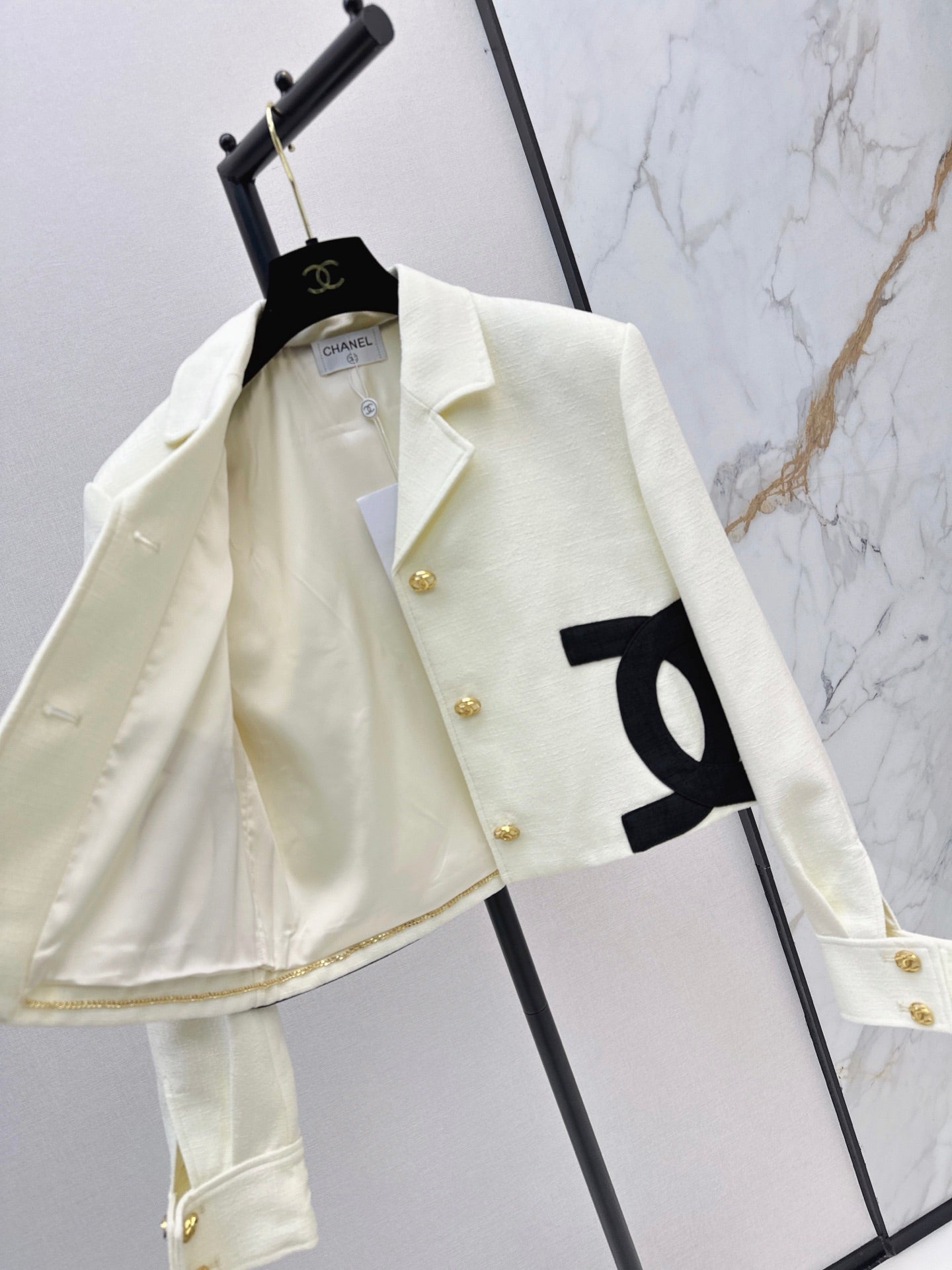 🔥Highest Quality🔥26FW New Runway-Style Cropped Knit Jacket 🤍