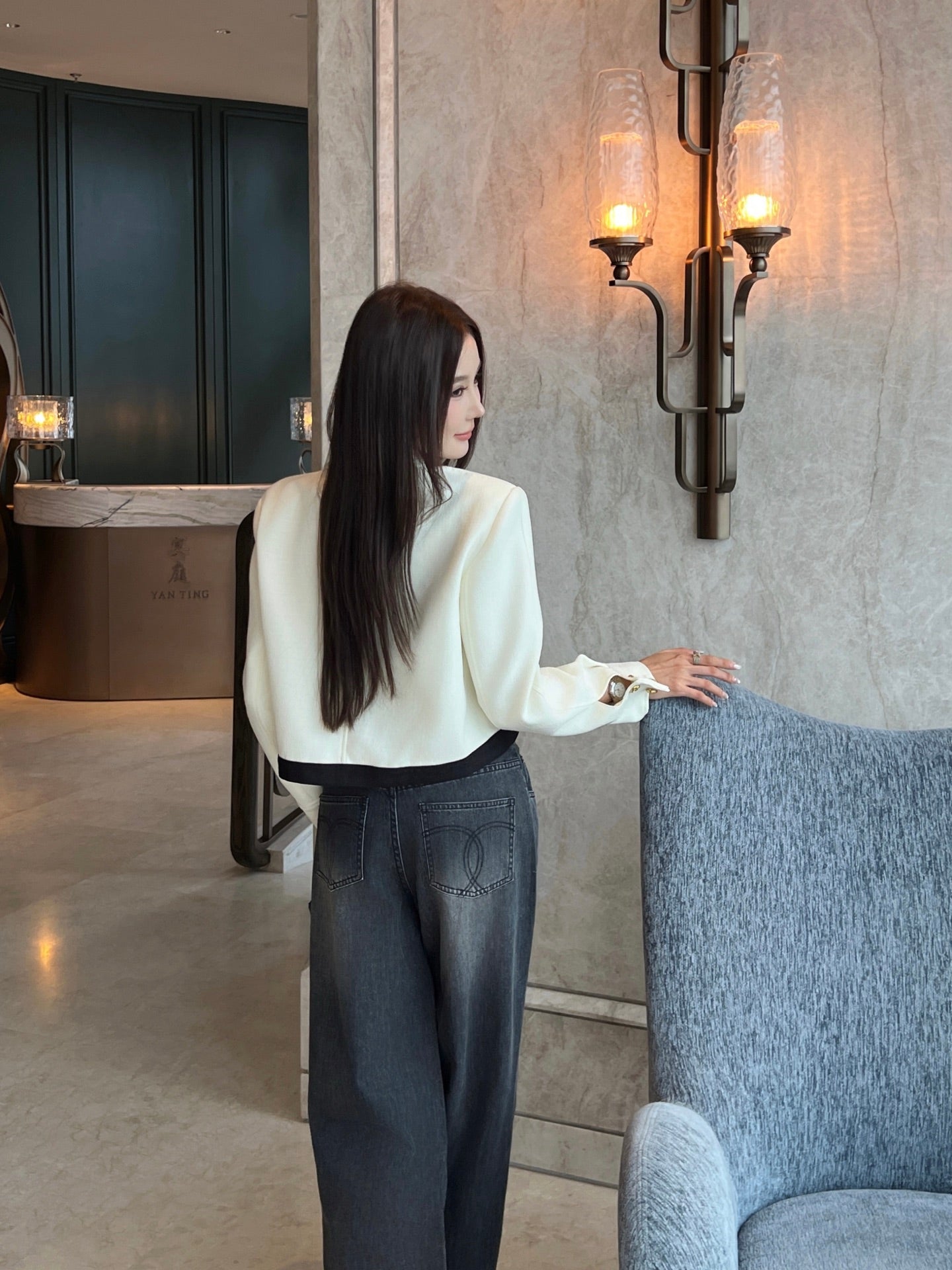 🔥Highest Quality🔥26FW New Runway-Style Cropped Knit Jacket 🤍
