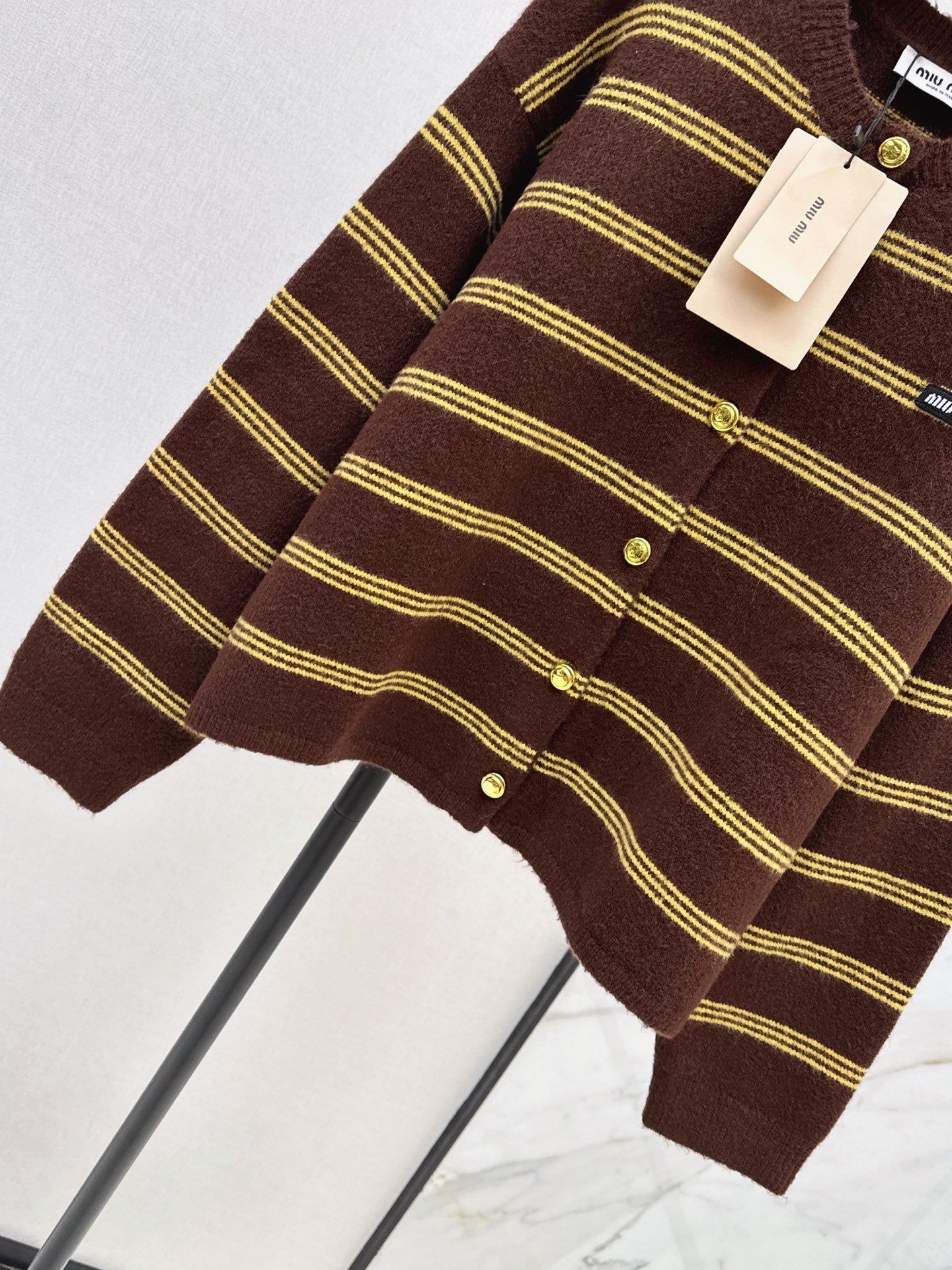26FW New Striped Knit Cardigan 🤎