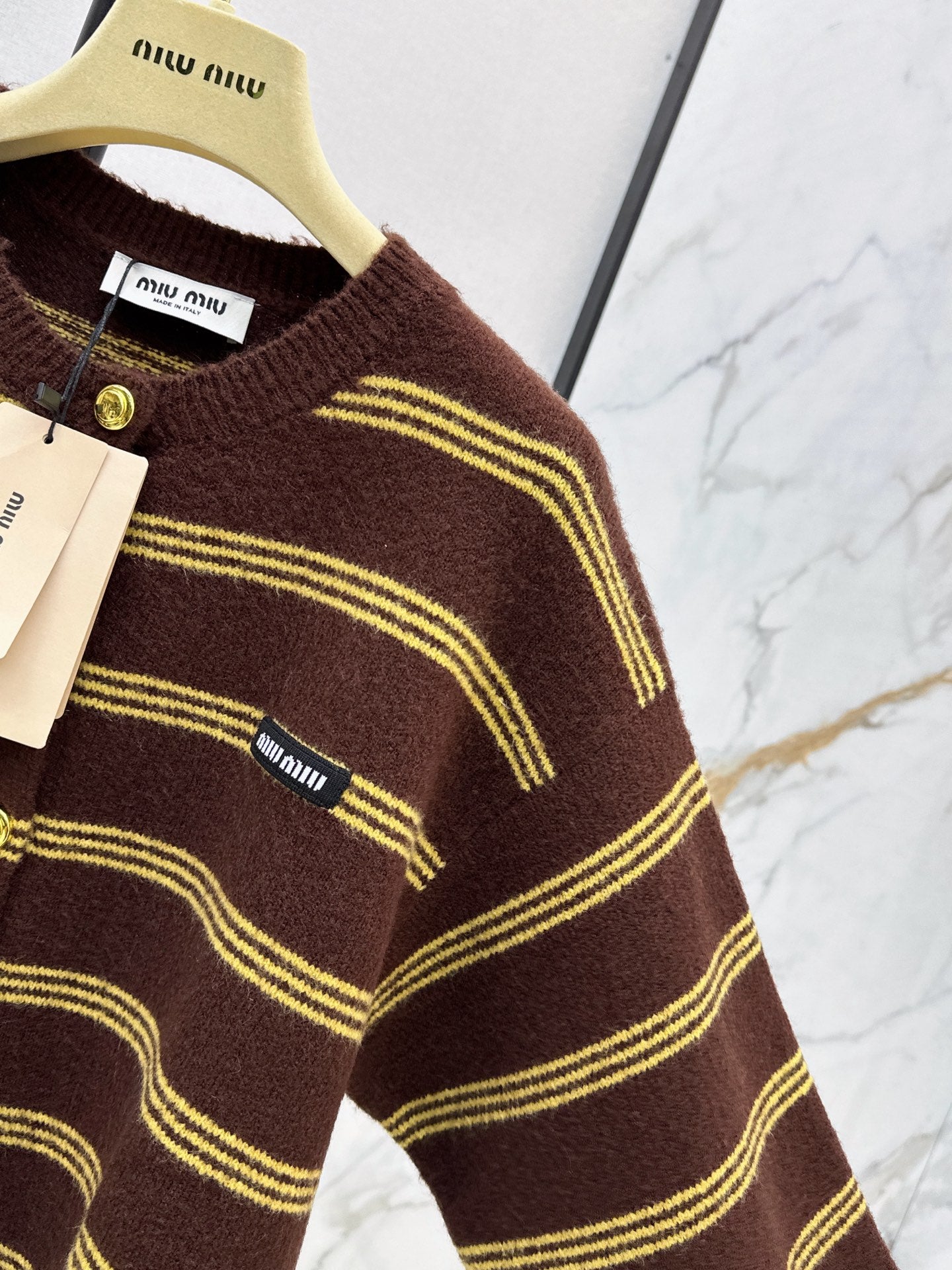 26FW New Striped Knit Cardigan 🤎