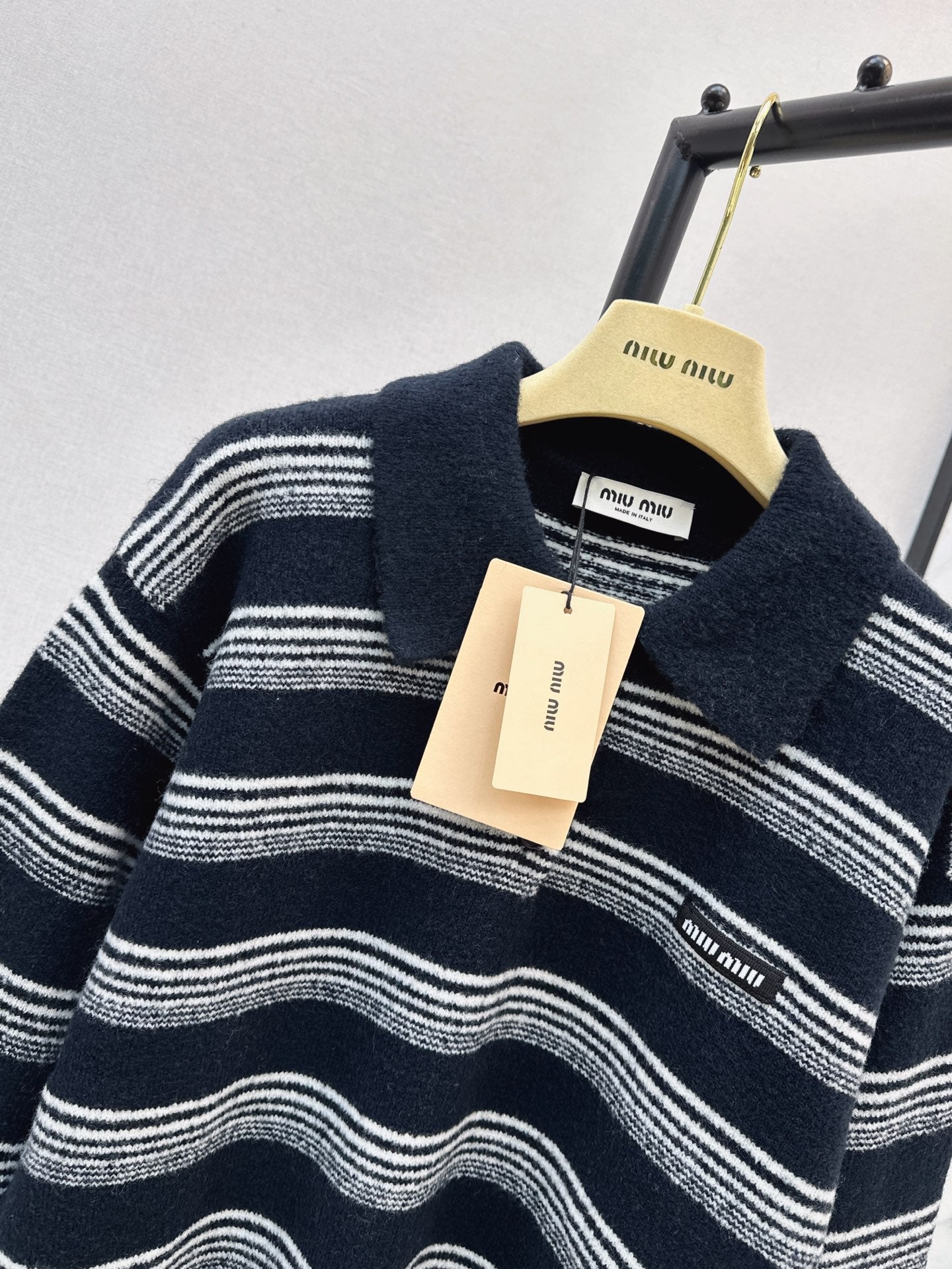 26FW New Striped Knit Polo 🤎