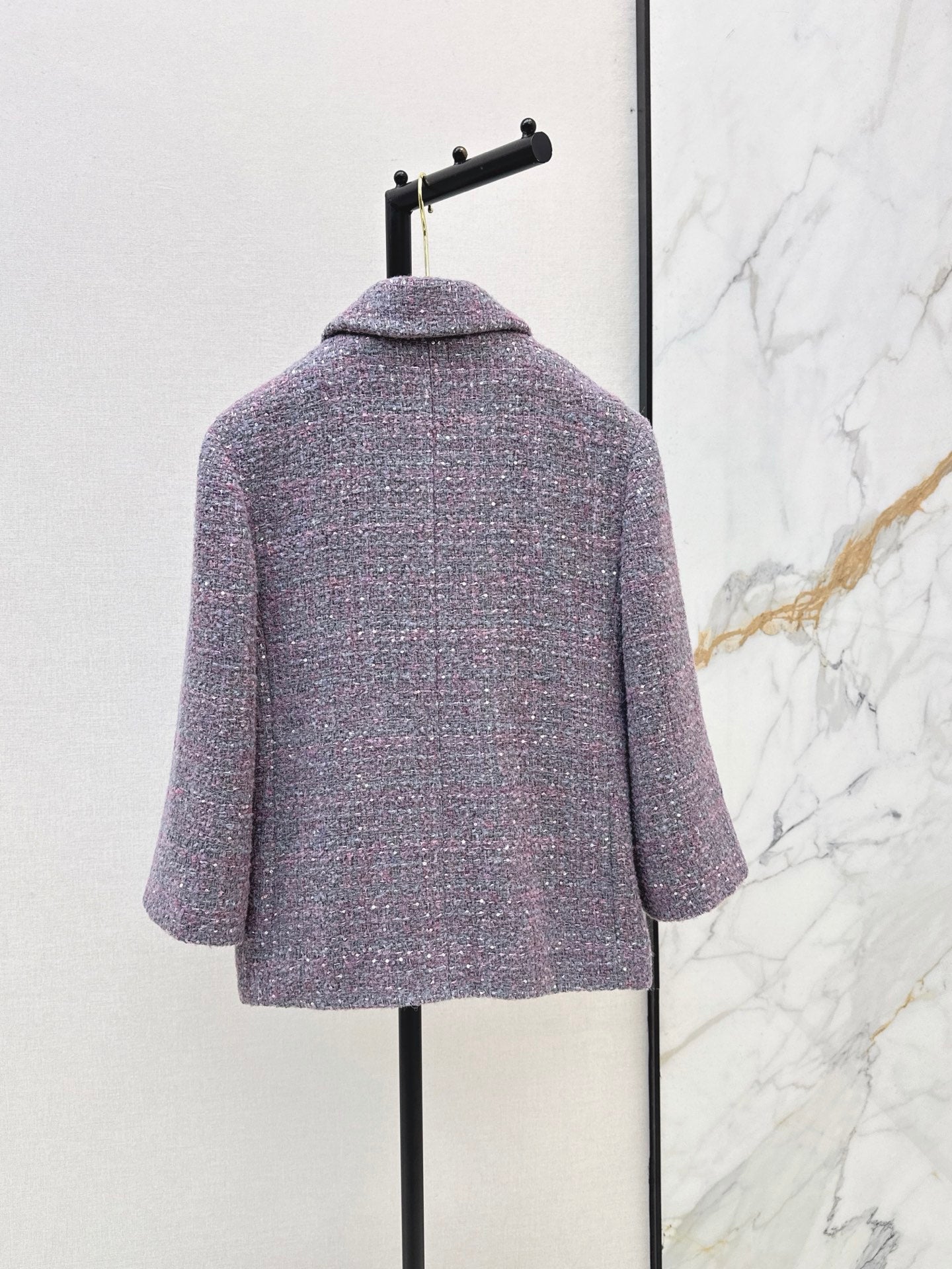 26FW New Mid-Length Lapel Knit Jacket 💜