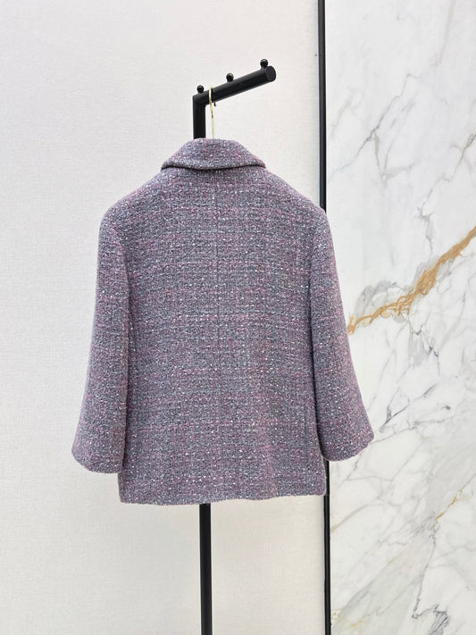 26FW New Mid-Length Lapel Knit Jacket 💜