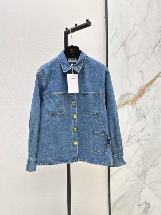 🔥Highest Quality🔥26FW New "Coco Girl" Style: Denim Jacket 🖤