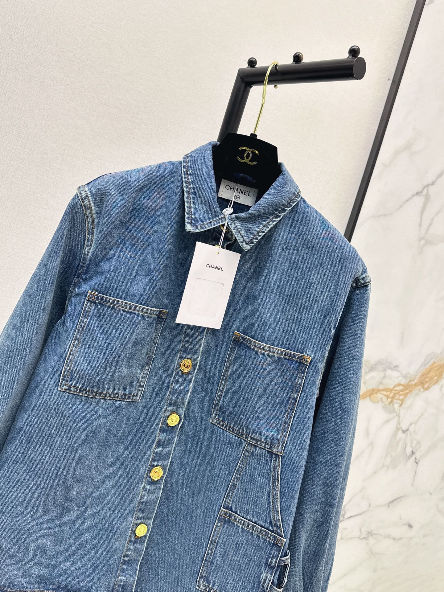 🔥Highest Quality🔥26FW New "Coco Girl" Style: Denim Jacket 🖤