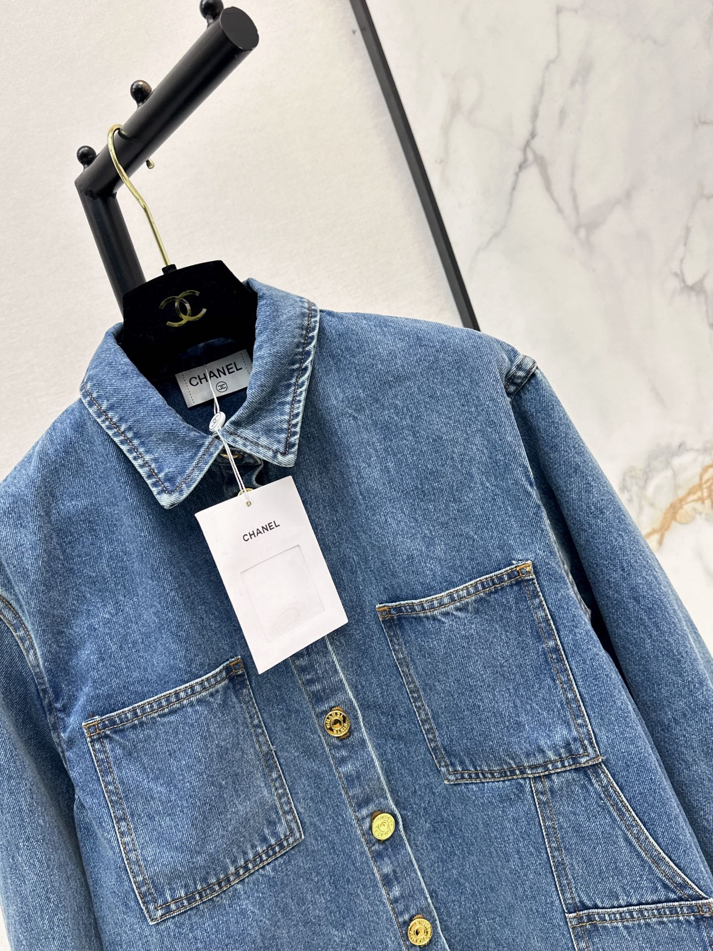 🔥Highest Quality🔥26FW New "Coco Girl" Style: Denim Jacket 🖤