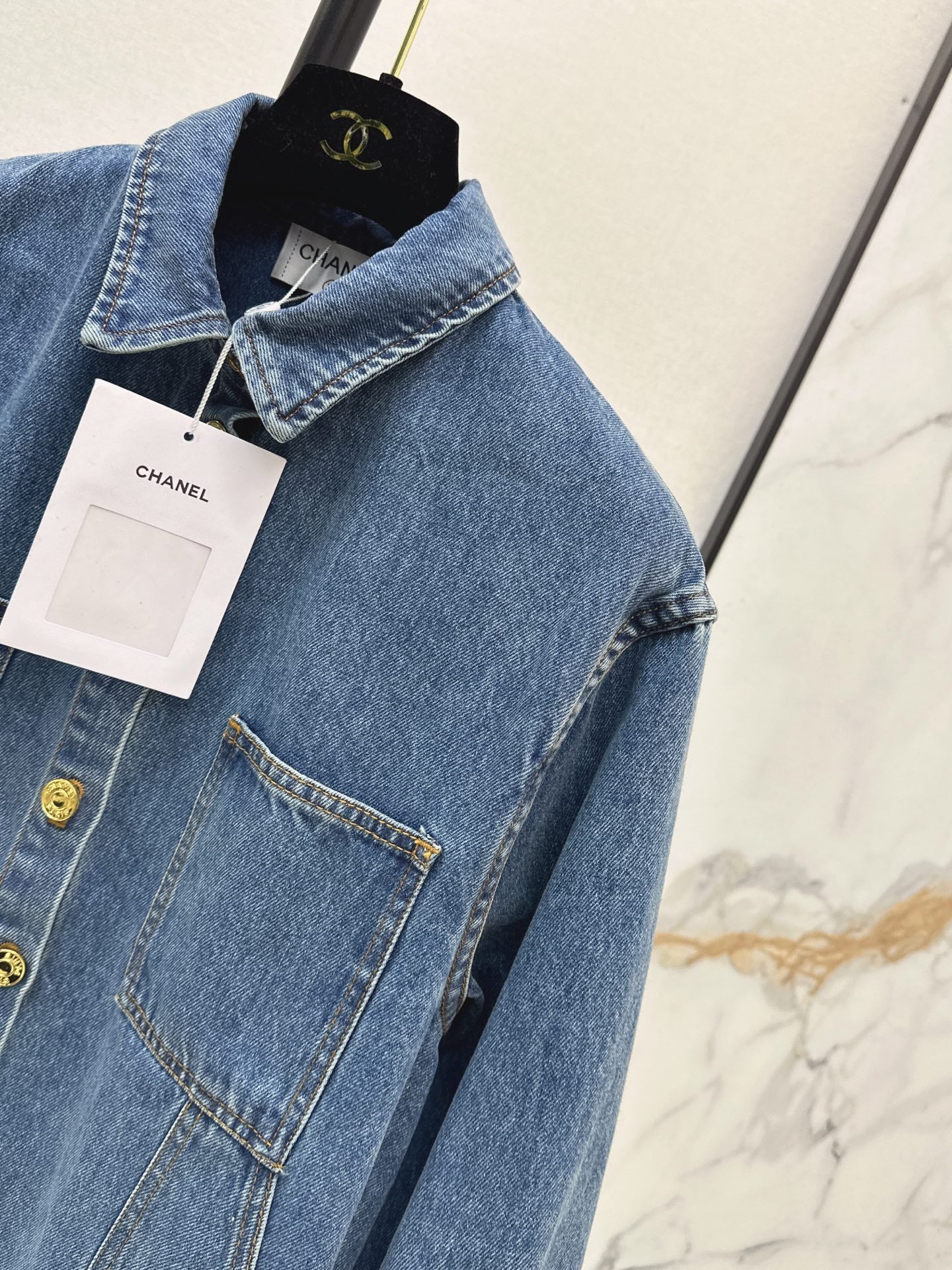 🔥Highest Quality🔥26FW New "Coco Girl" Style: Denim Jacket 🖤