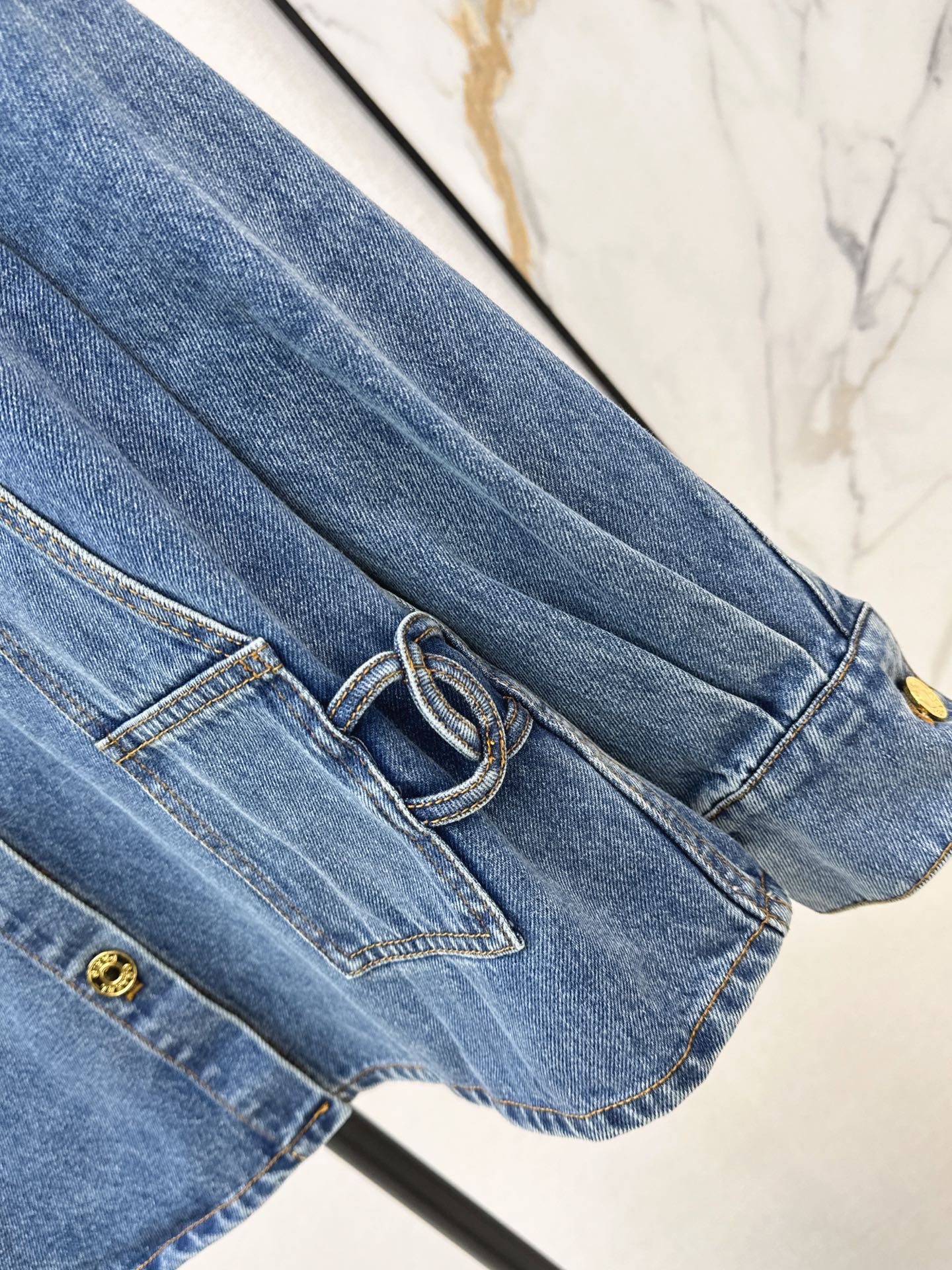 🔥Highest Quality🔥26FW New "Coco Girl" Style: Denim Jacket 🖤