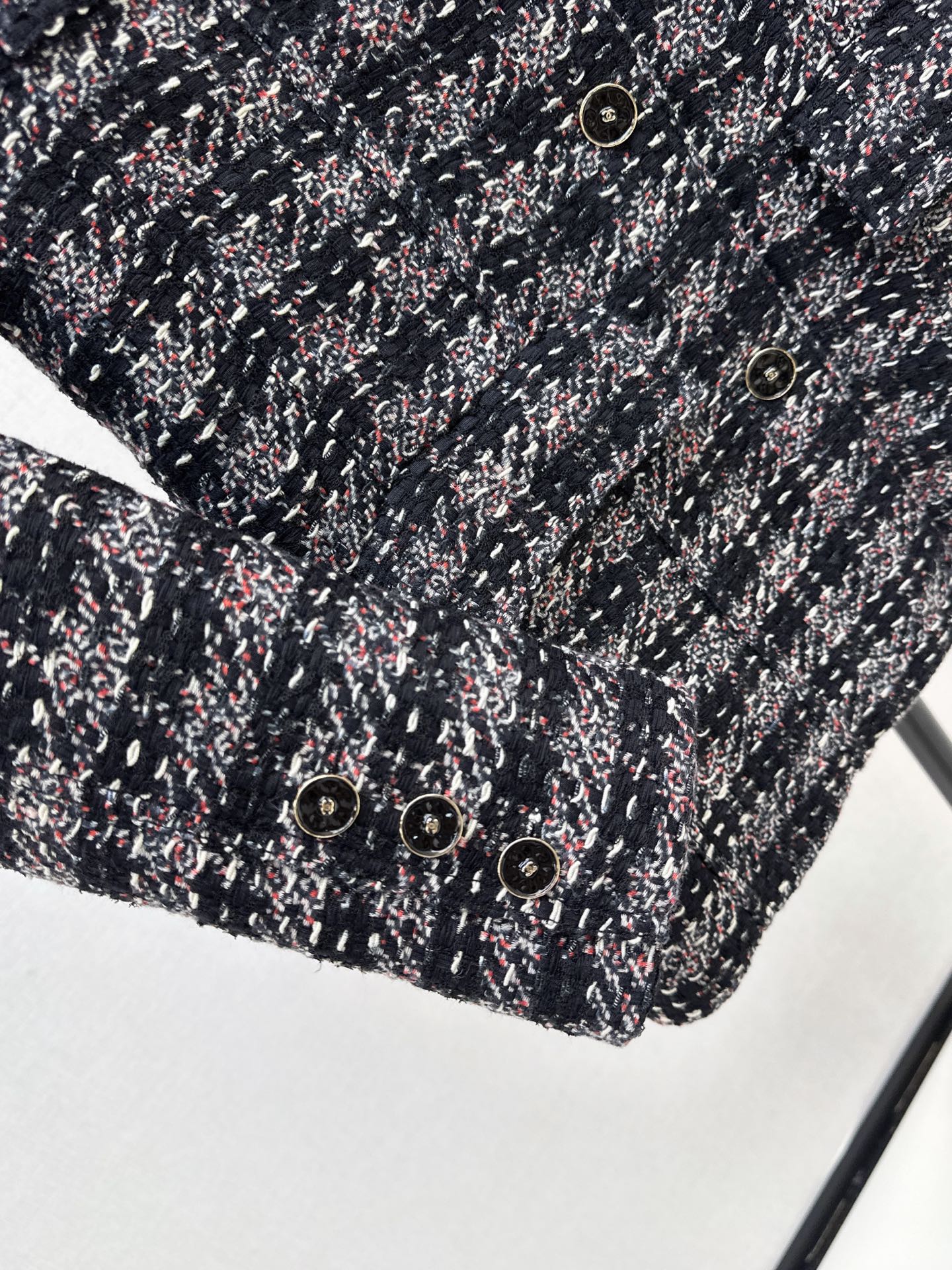 🔥Highest Quality🔥26FW New Mid-Length Tweed Jacket 🖤