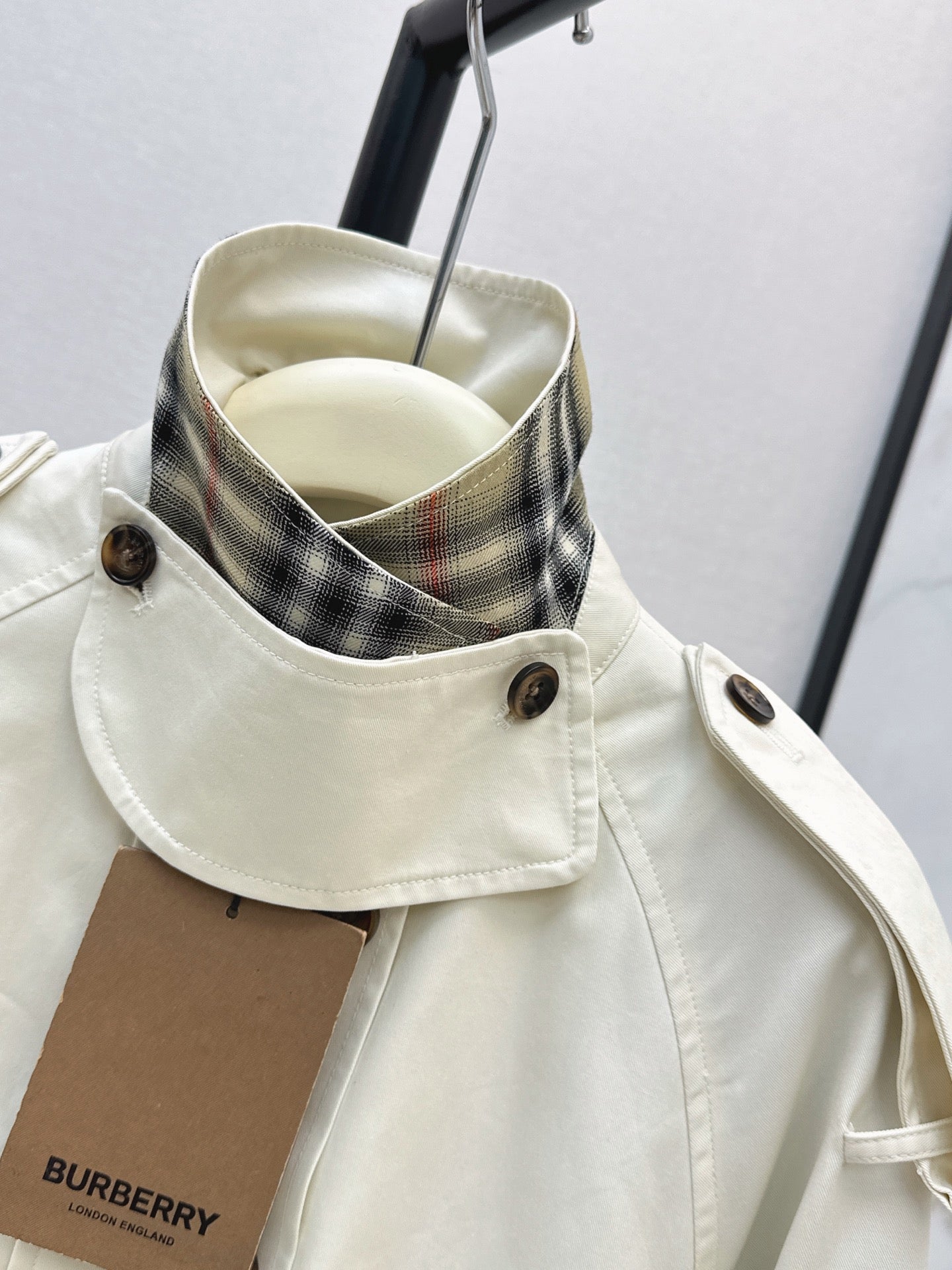 26FW New Cropped Trench Coat 🤍
