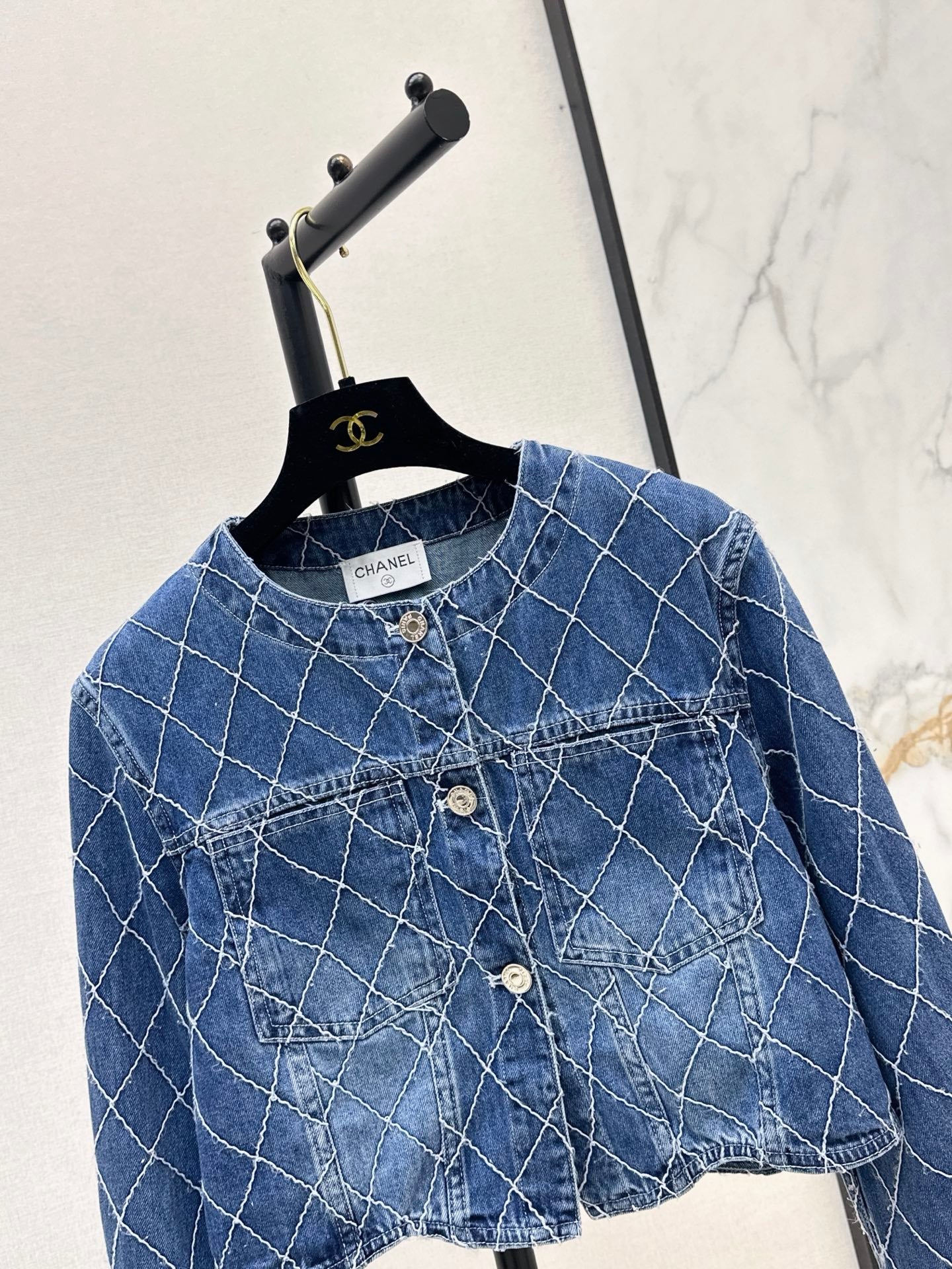 26FW New Quilted Denim Jacket 🩵