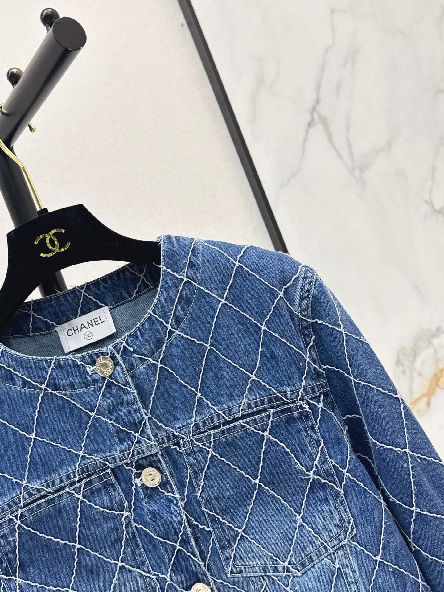 26FW New Quilted Denim Jacket 🩵