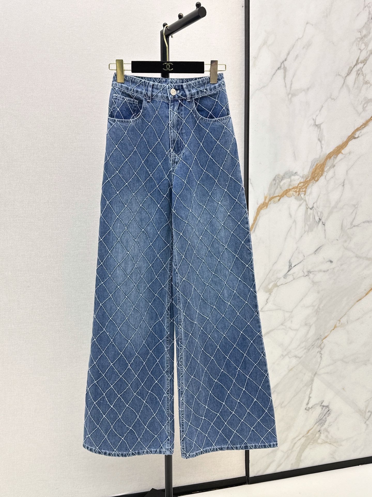 26FW New Quilted Denim Jeans 🩵