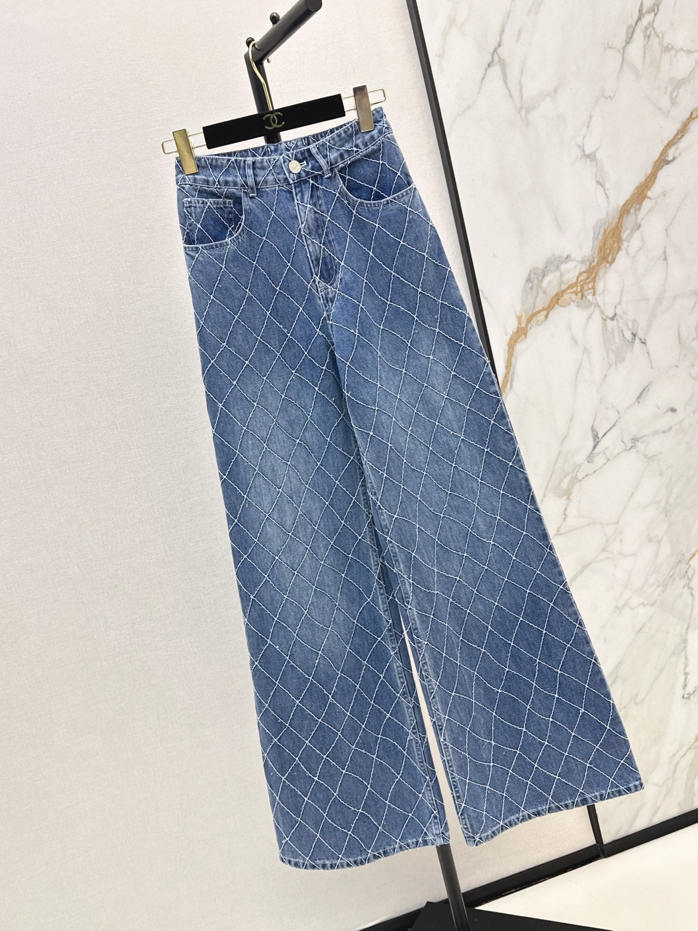 26FW New Quilted Denim Jeans 🩵