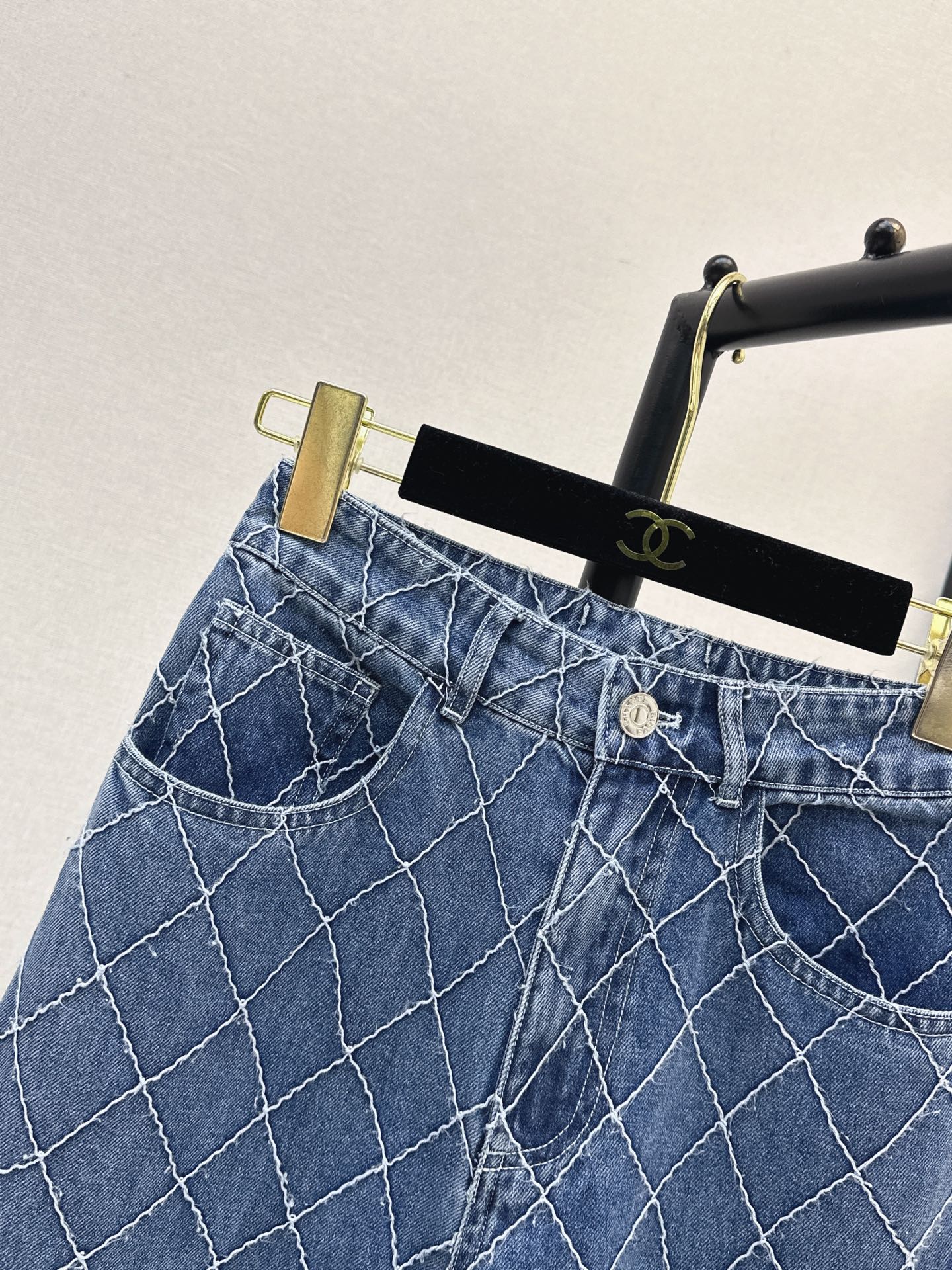 26FW New Quilted Denim Jeans 🩵