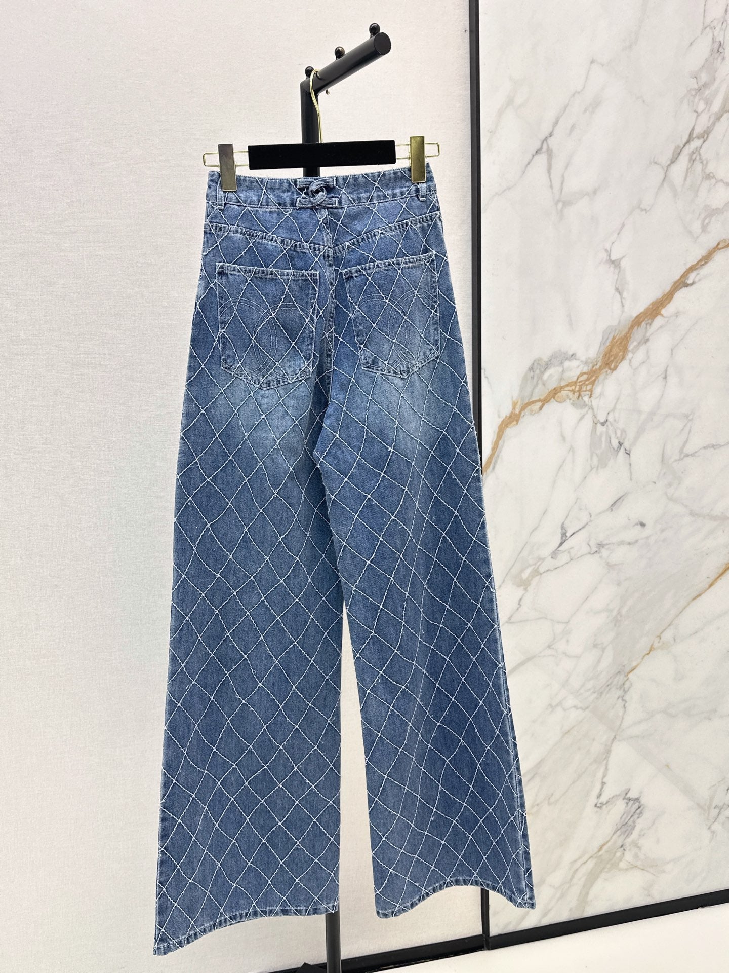 26FW New Quilted Denim Jeans 🩵