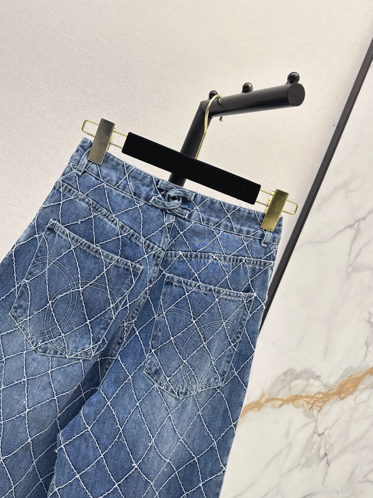 26FW New Quilted Denim Jeans 🩵