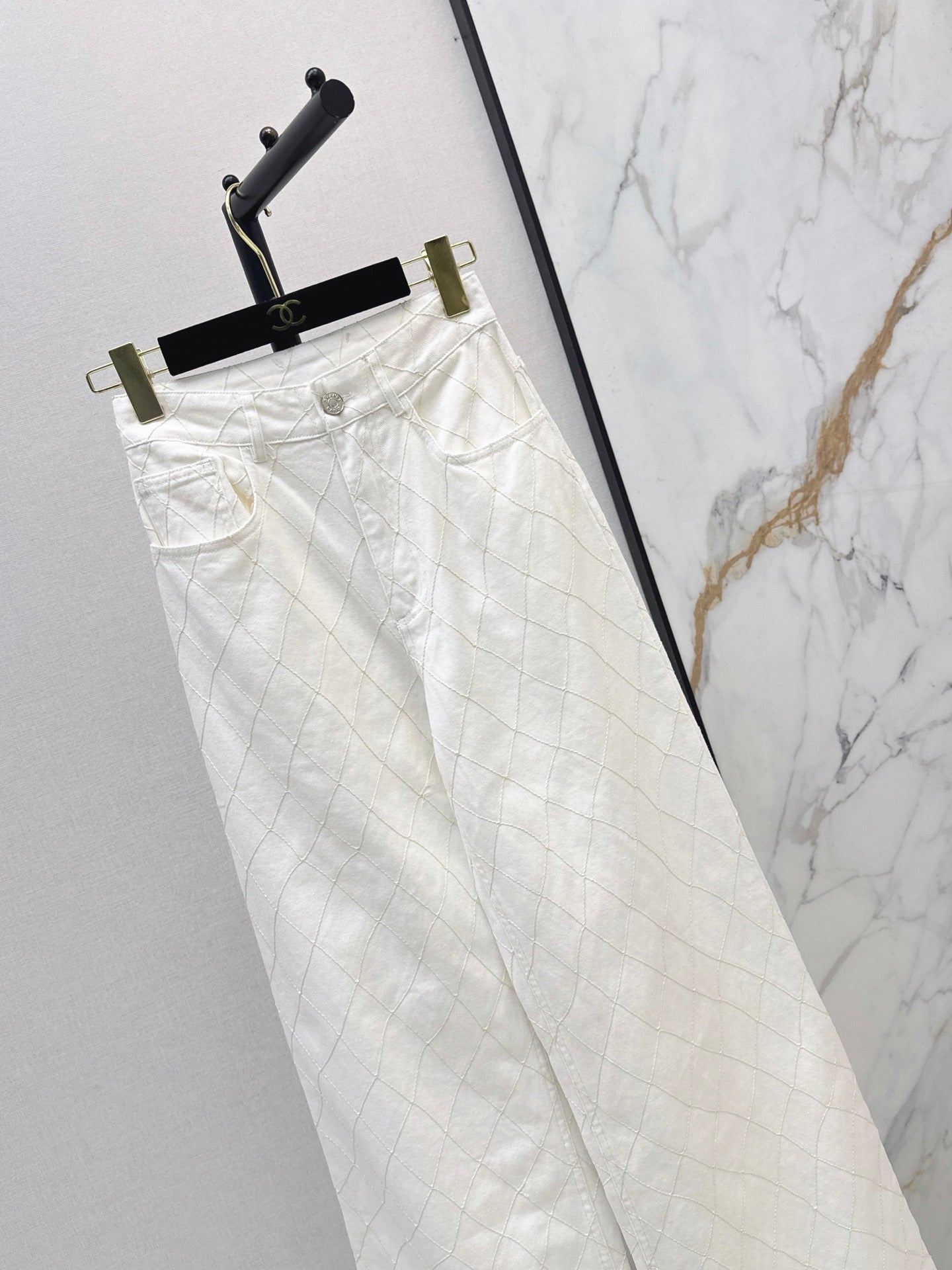 26FW New Quilted Denim Jeans 🩵