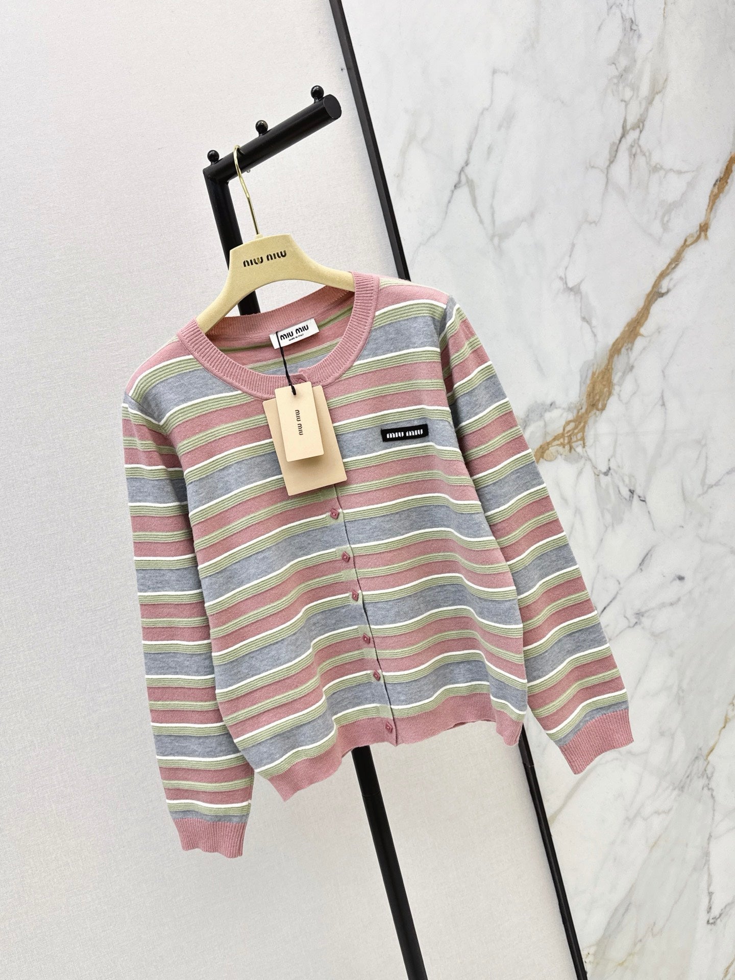 26FW New Striped Knit Cardigan 🤎
