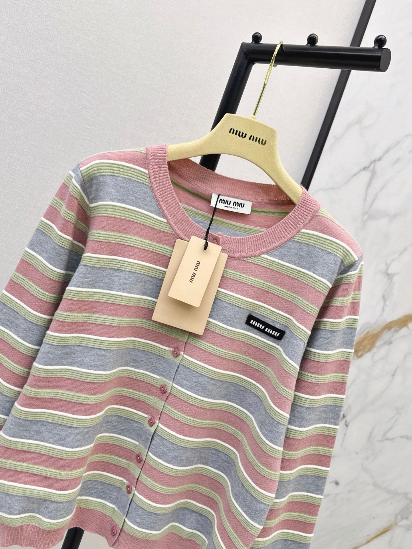26FW New Striped Knit Cardigan 🤎