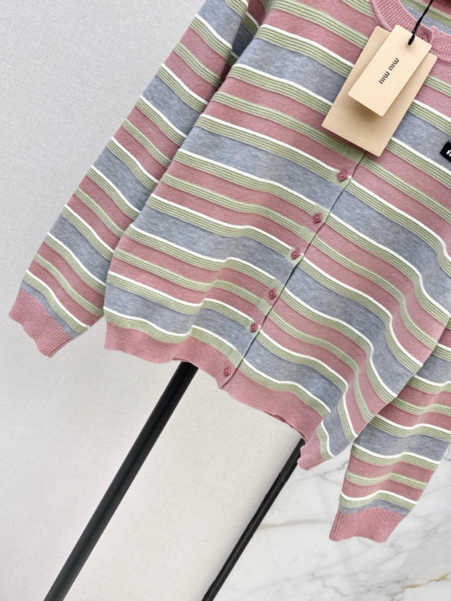 26FW New Striped Knit Cardigan 🤎