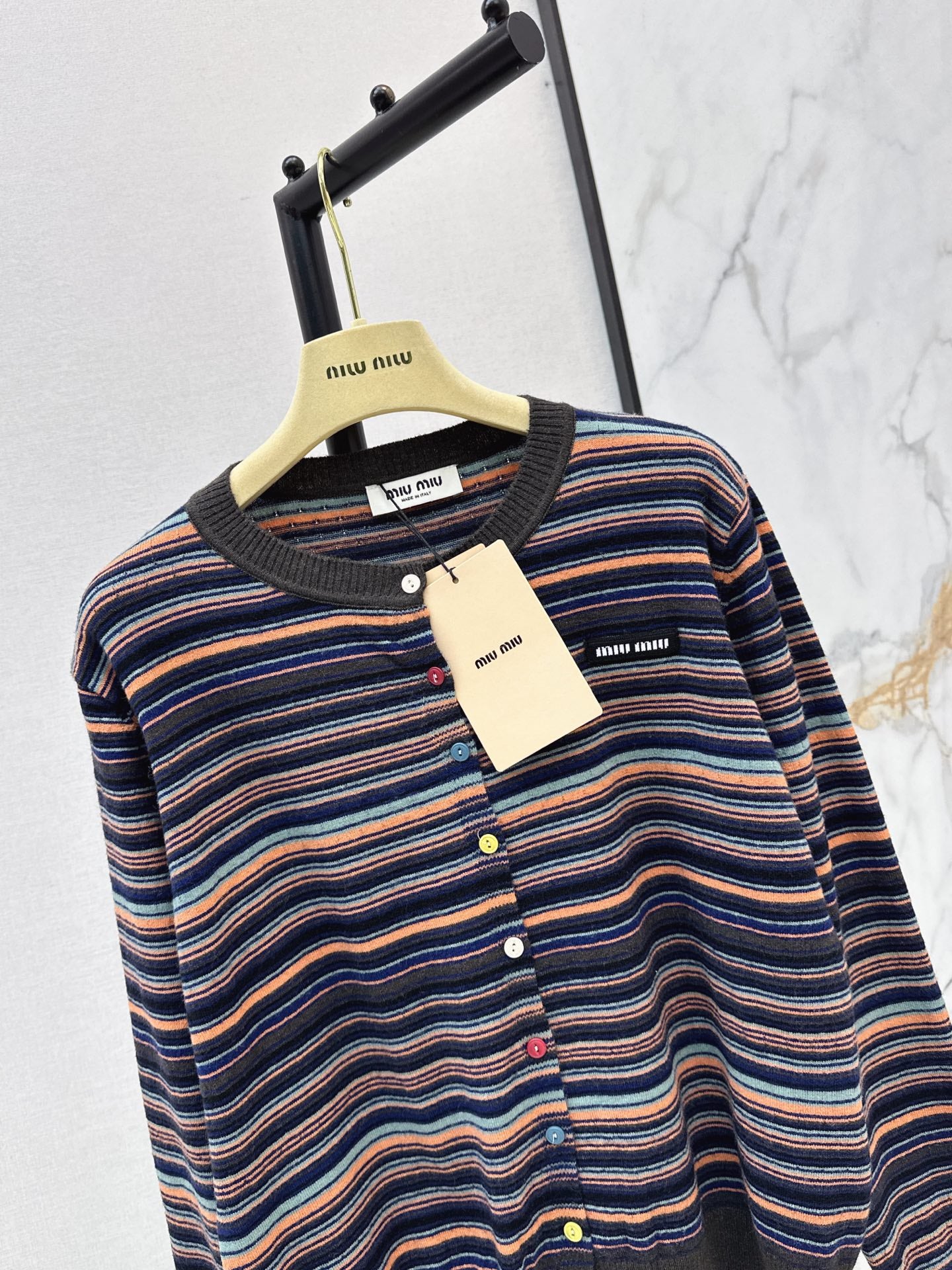 26FW New Striped Knit Cardigan 🤎