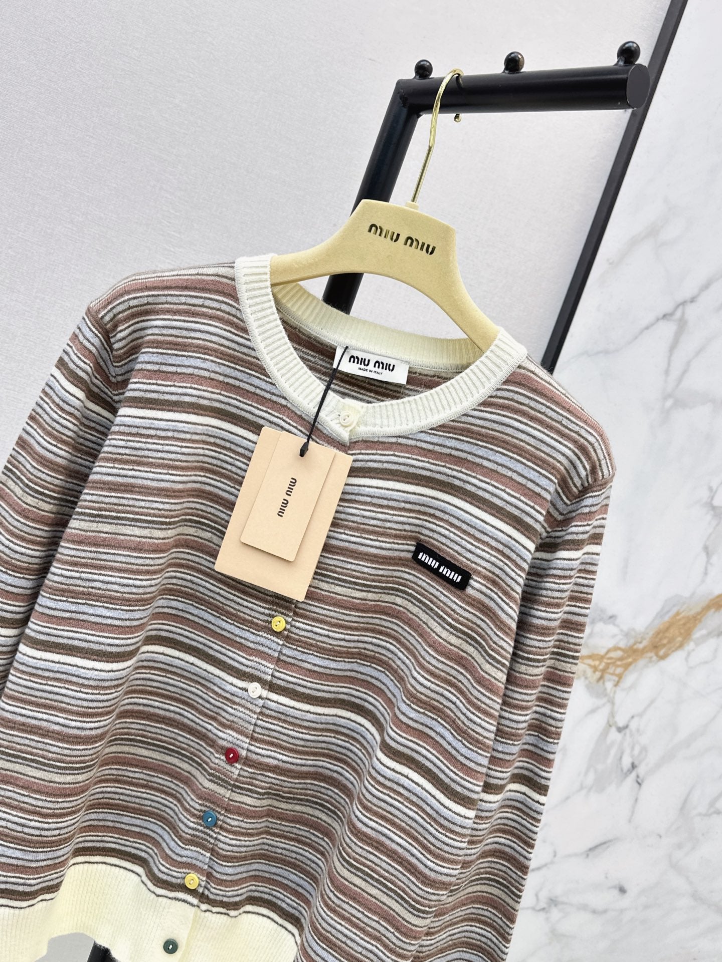26FW New Striped Knit Cardigan 🤎
