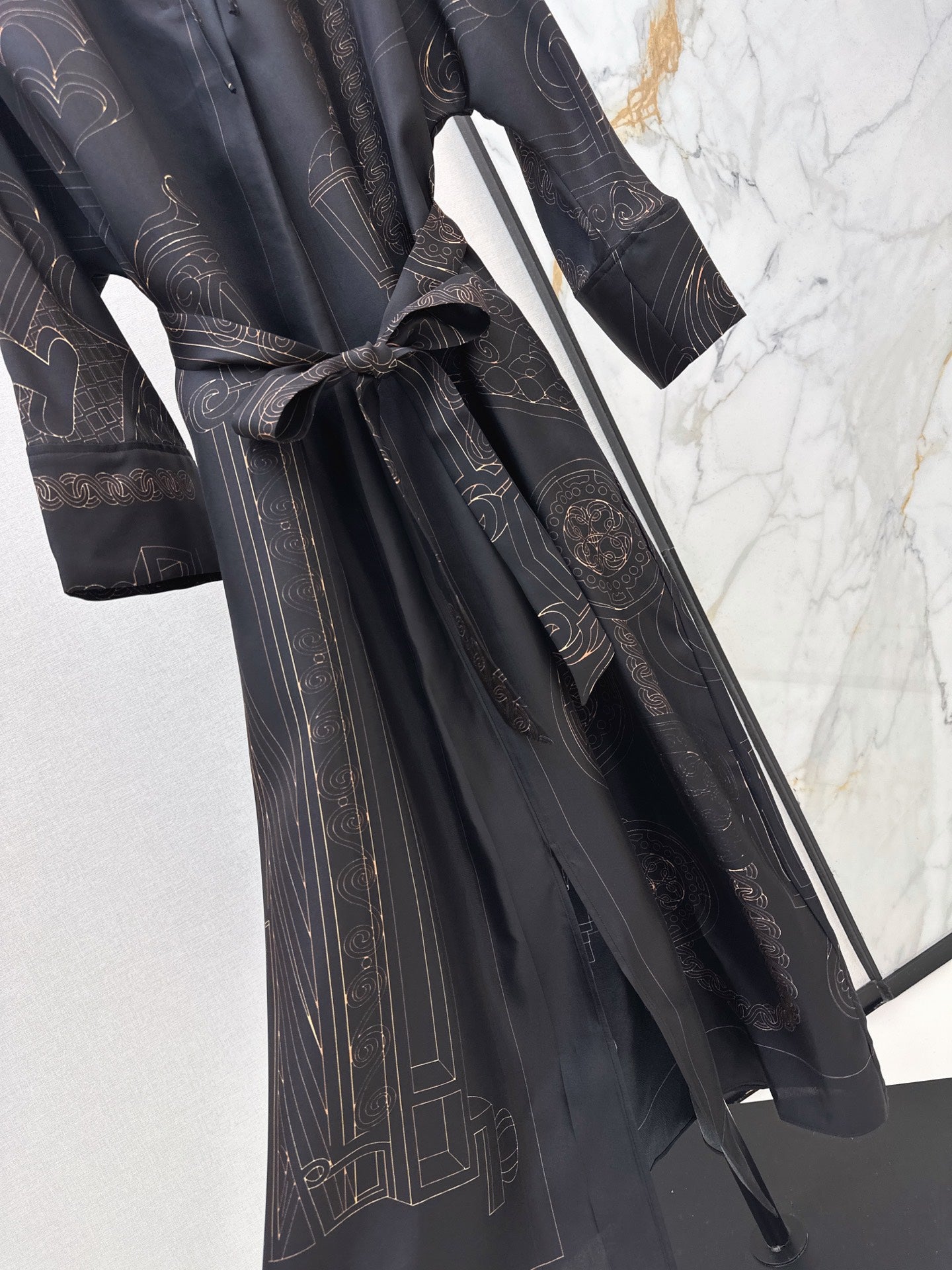 🔥Highest Quality🔥26FW New Printed Silk Dress 🖤