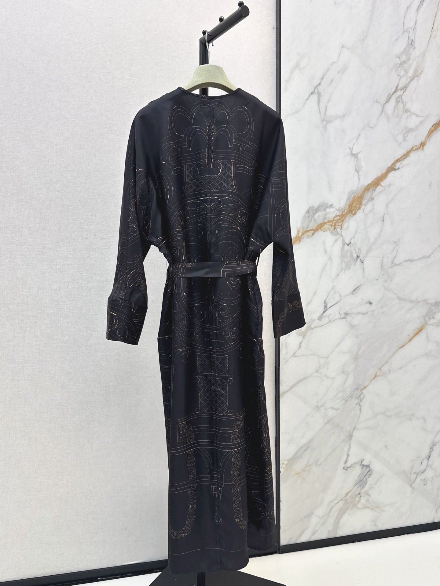 🔥Highest Quality🔥26FW New Printed Silk Dress 🖤